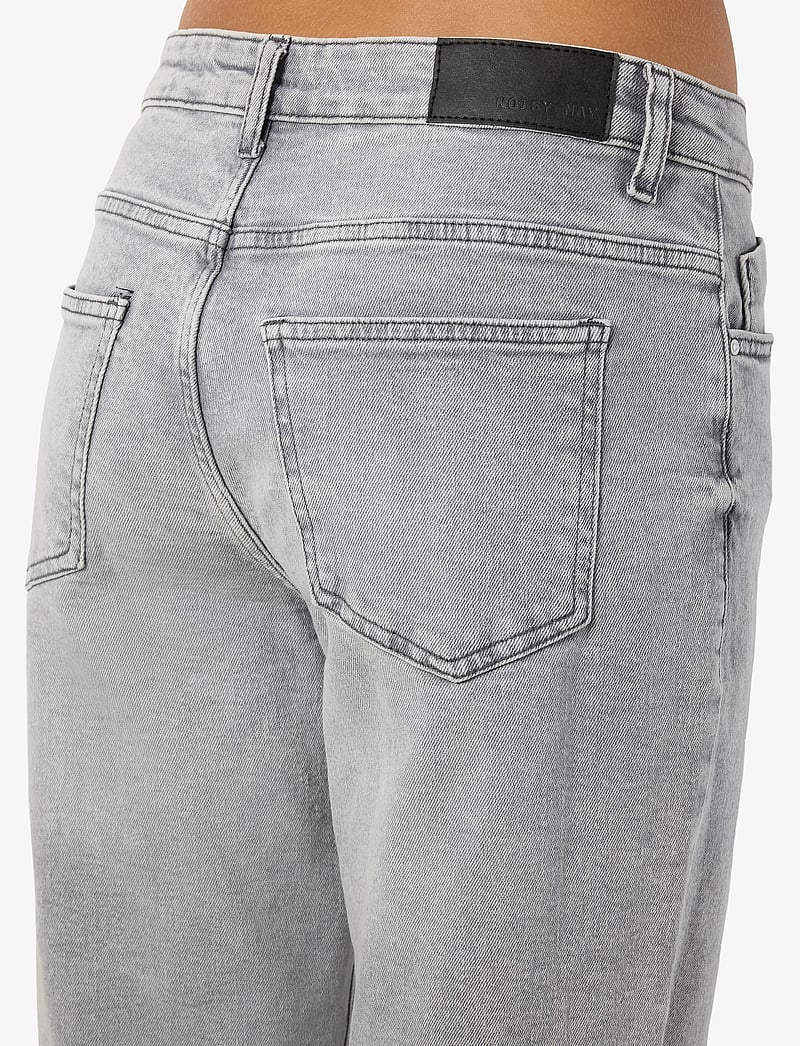 NOISY MAY - NMYOLANDA MW WIDE STR AZ277LG FWD NOOS - hosen mit weitem bein - light grey denim - 5