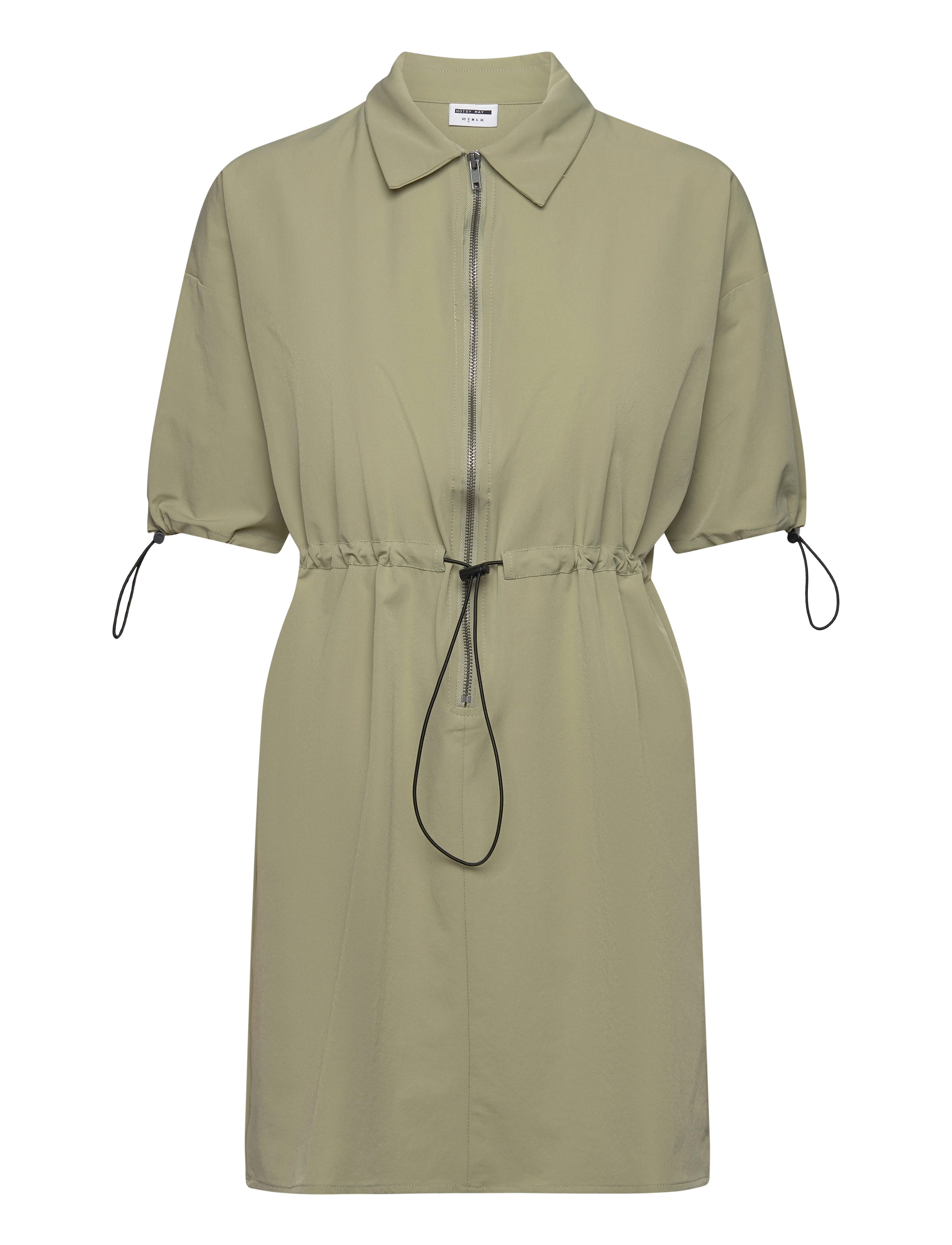 NOISY MAY NMKIRBY 2/4 SHIRTDRESS WVN NOOS - Klänningar - SAGE / green