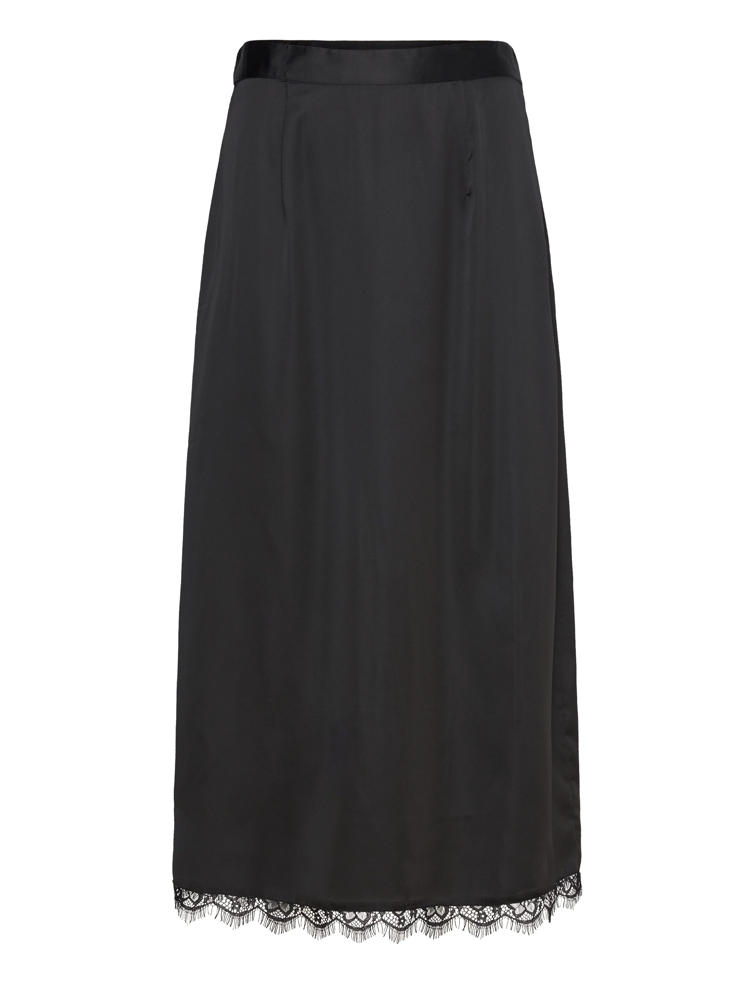 NOISY MAY Nmsantal Hw Midi Rock Wvn Schwarz - XS - Damen
