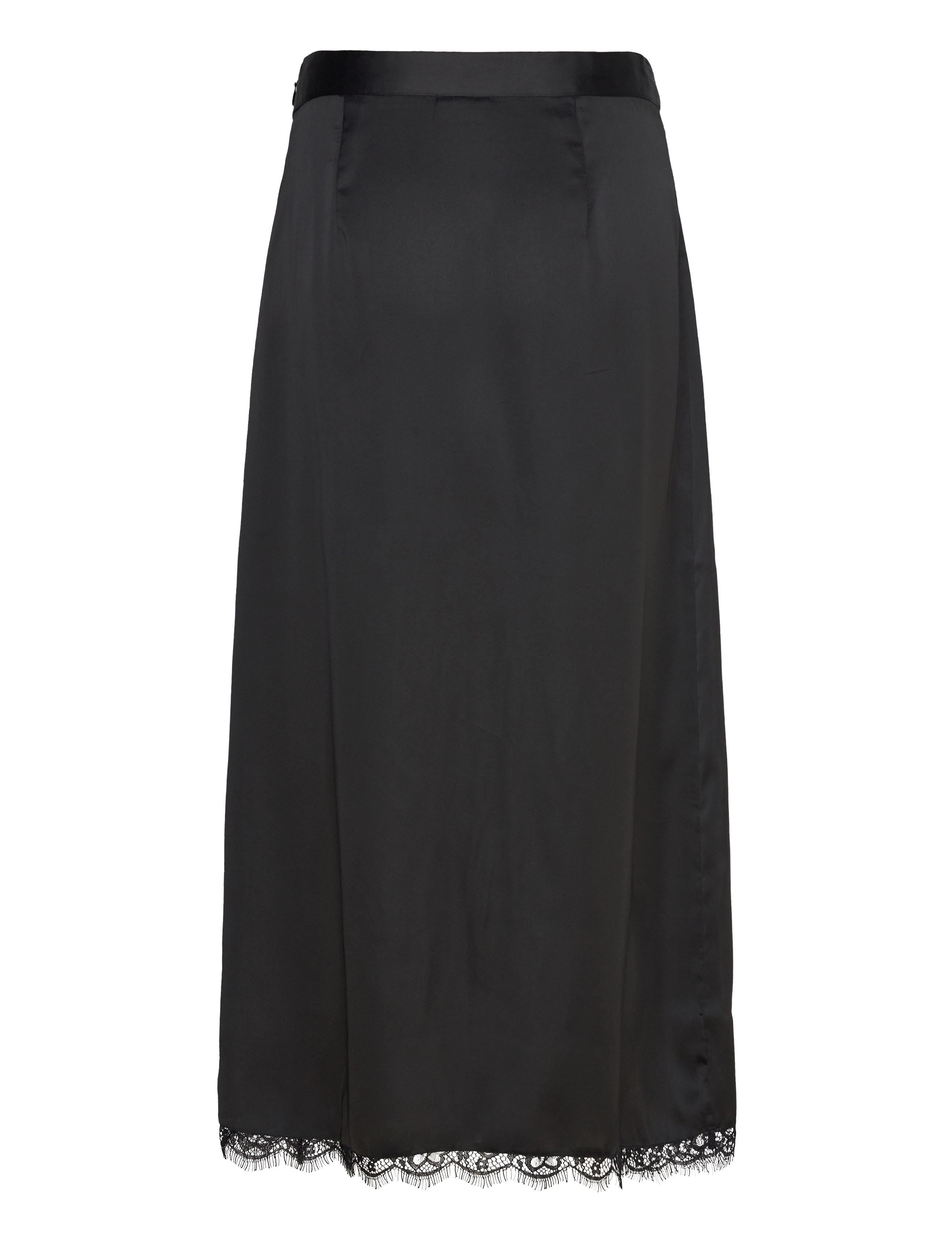 NOISY MAY - NMSANTAL HW MIDI SKIRT WVN - die niedrigsten preise - black - 1