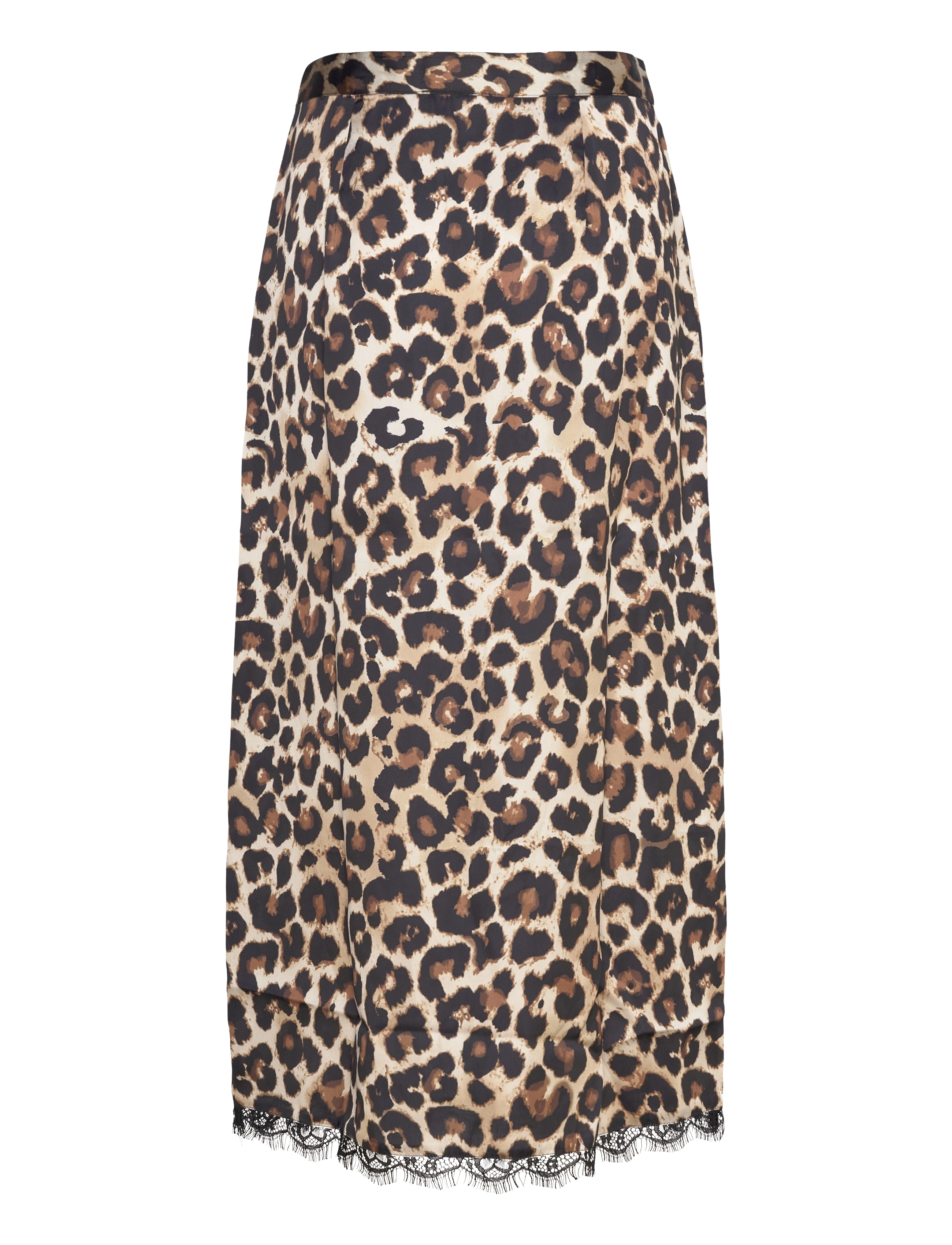 NOISY MAY - NMSANTAL HW MIDI SKIRT WVN - laveste priser - oatmeal - 1
