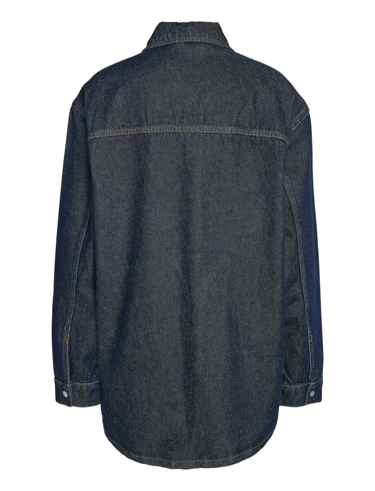 NOISY MAY - NMALVA L/S DENIM SHACKET AZ386DB NOOS - chemises en jeans - dark blue denim - 2
