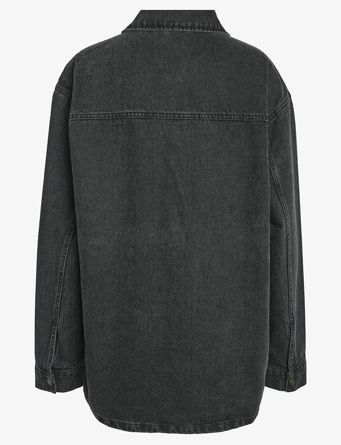 NOISY MAY - NMALVA L/S DNM SHACKET AZ387BL NOOS - overshirts - black denim - 2