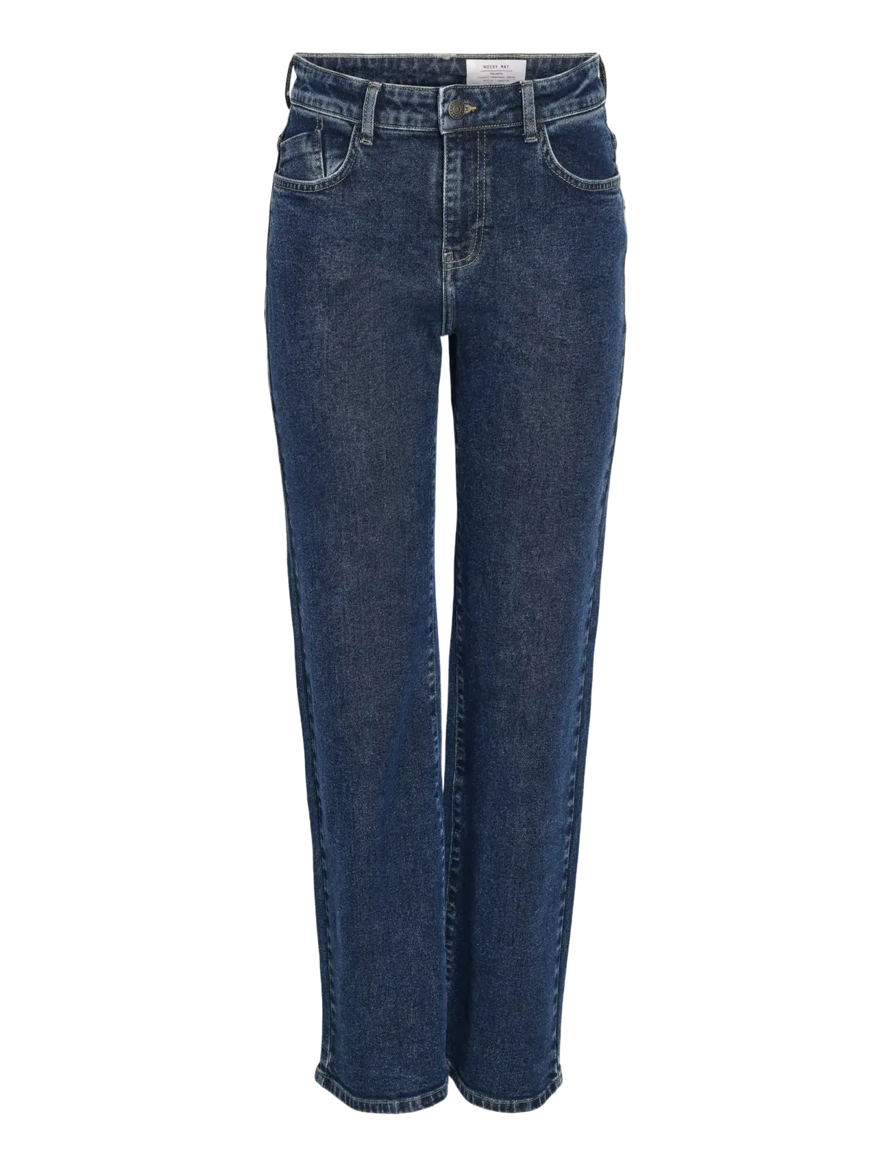 NOISY MAY NMYOLANDA MW WIDE STR AZ365DB NOOS - Jeans - DARK BLUE DENIM / blue