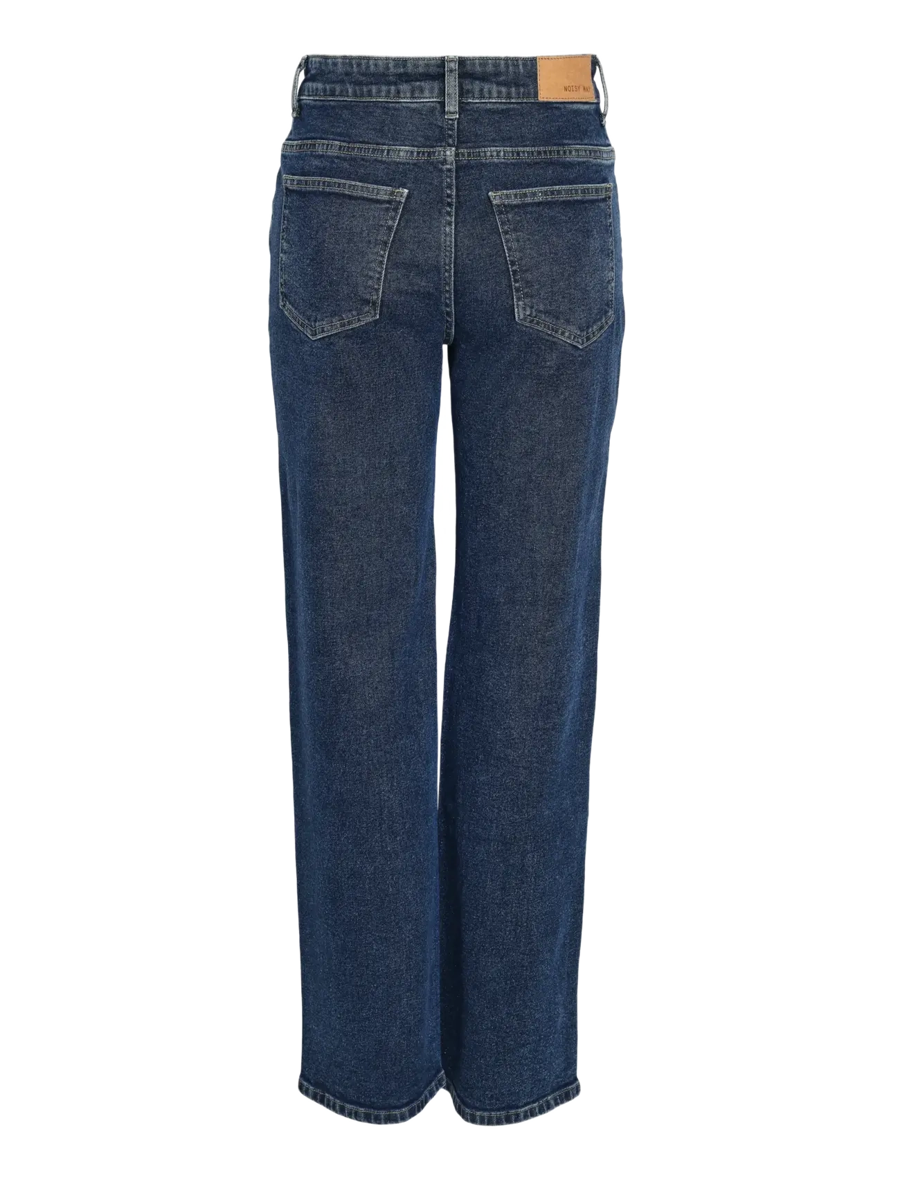 NOISY MAY - NMYOLANDA MW WIDE STR AZ365DB NOOS - jeans droites - dark blue denim - 2