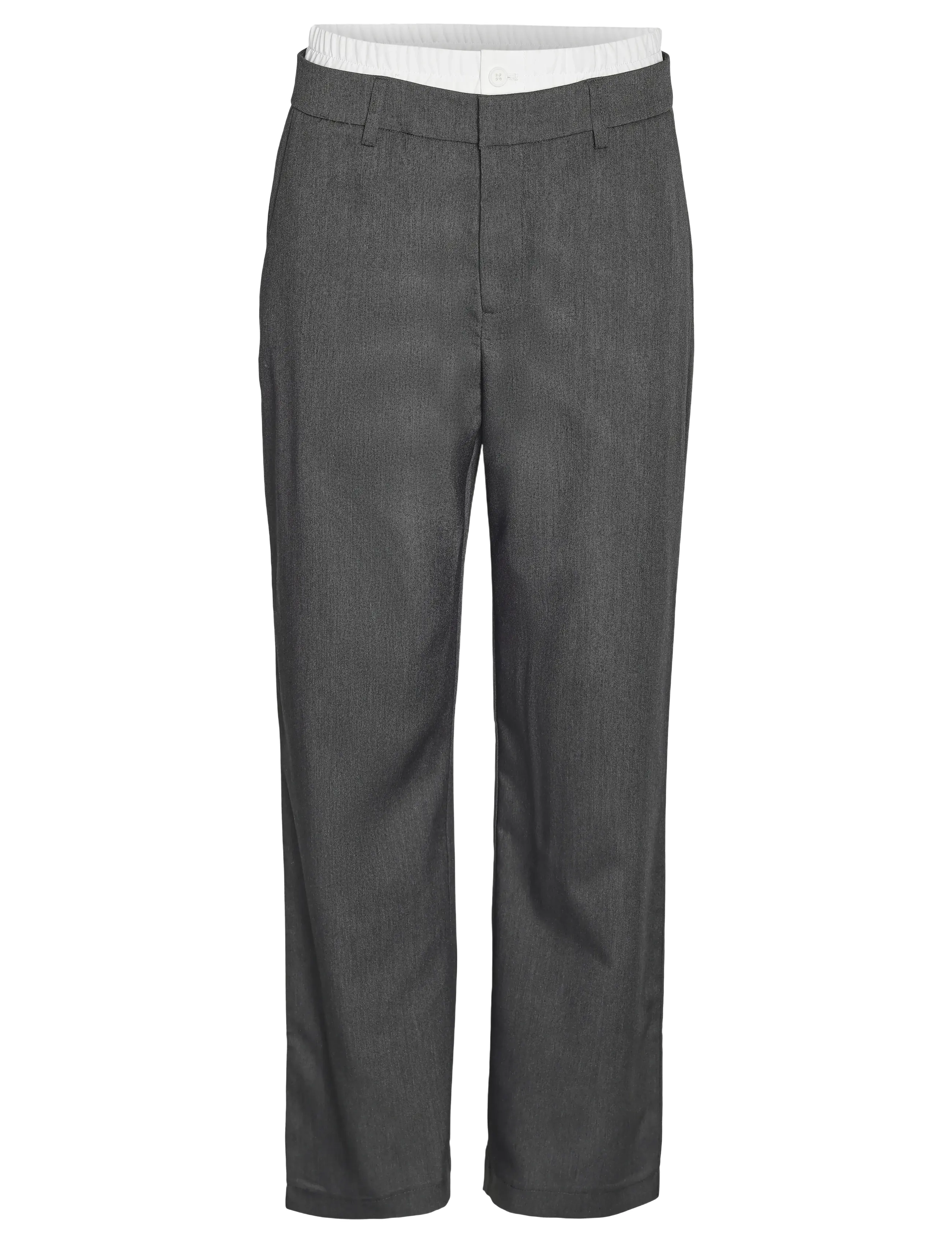 NOISY MAY Nmdawn Nw Boxer Hosen Fwd Grau - XS - Damen