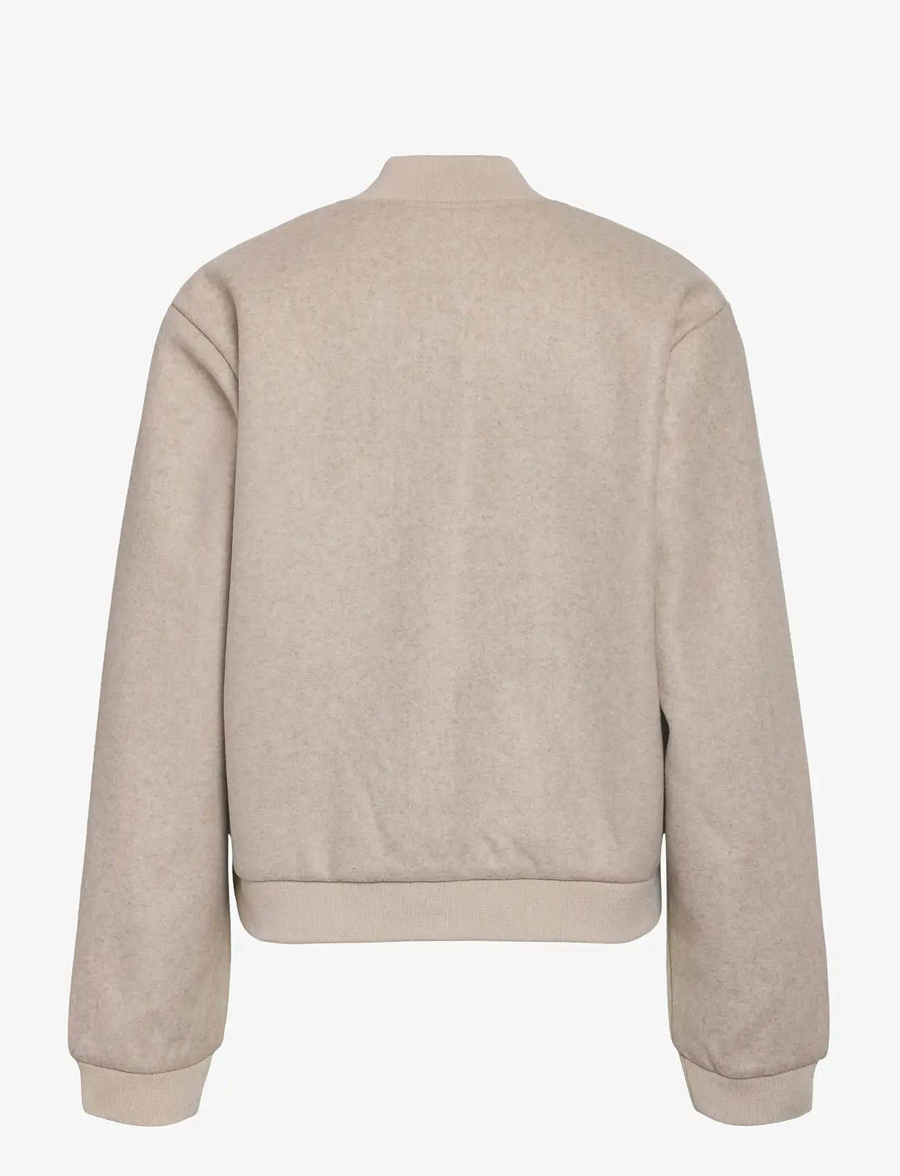 NOISY MAY - NMEDDI L/S BOMBER JACKET NOOS - forårsjakker - silver lining - 2