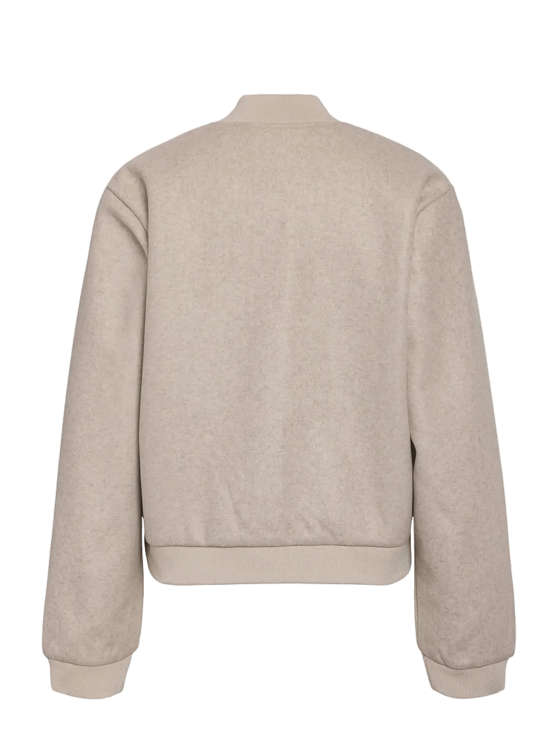 NOISY MAY - NMEDDI L/S BOMBER JACKET NOOS - frühlingsjacken - silver lining - 2