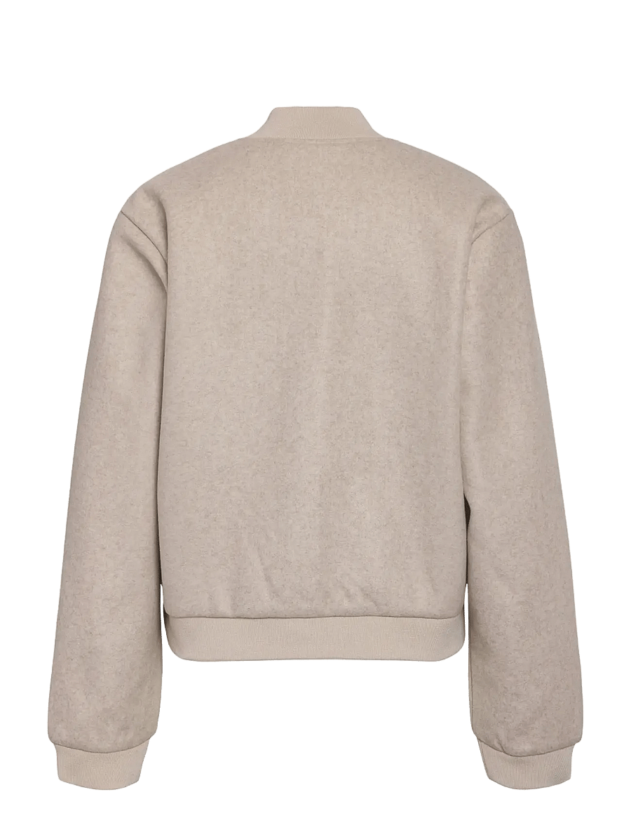 NOISY MAY - NMEDDI L/S BOMBER JACKET NOOS - frühlingsjacken - silver lining - 2