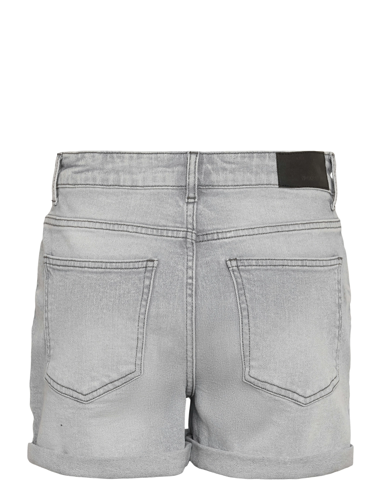 NOISY MAY - NMMONI HW DNM SHORTS AZ277LG NOOS - džinsiniai šortai - light grey denim - 2