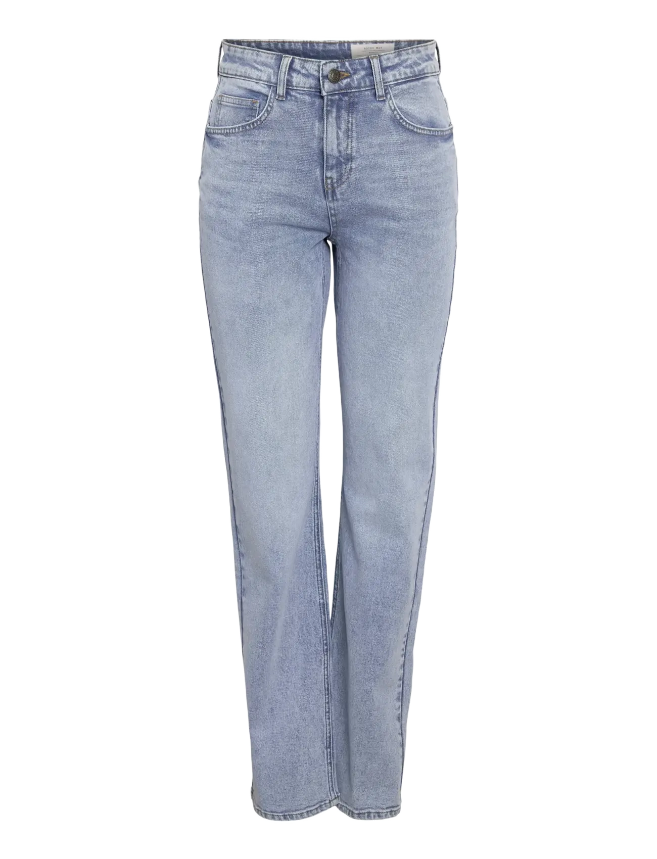 NOISY MAY NMMONICA HW STRAIGHT JEAN AZ359LB NOOS - NOISY MAY - LIGHT BLUE DENIM / blue