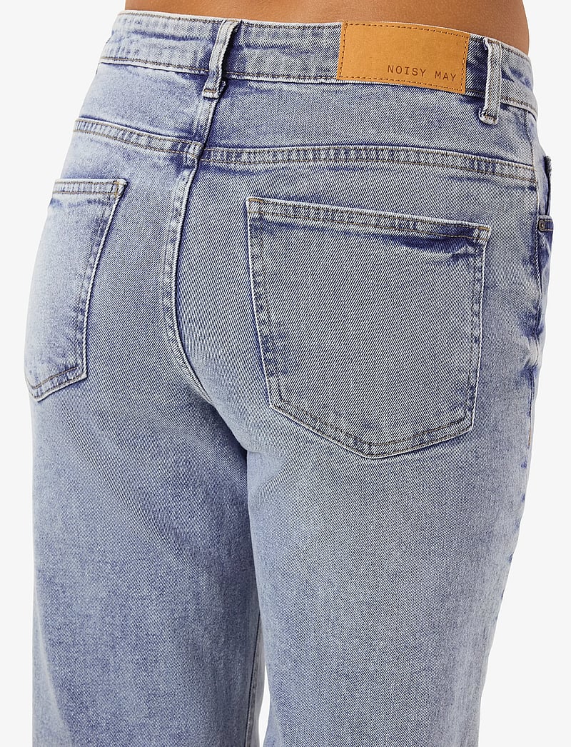 NOISY MAY - NMMONICA HW STRAIGHT JEAN AZ359LB NOOS - straight jeans - light blue denim - 4