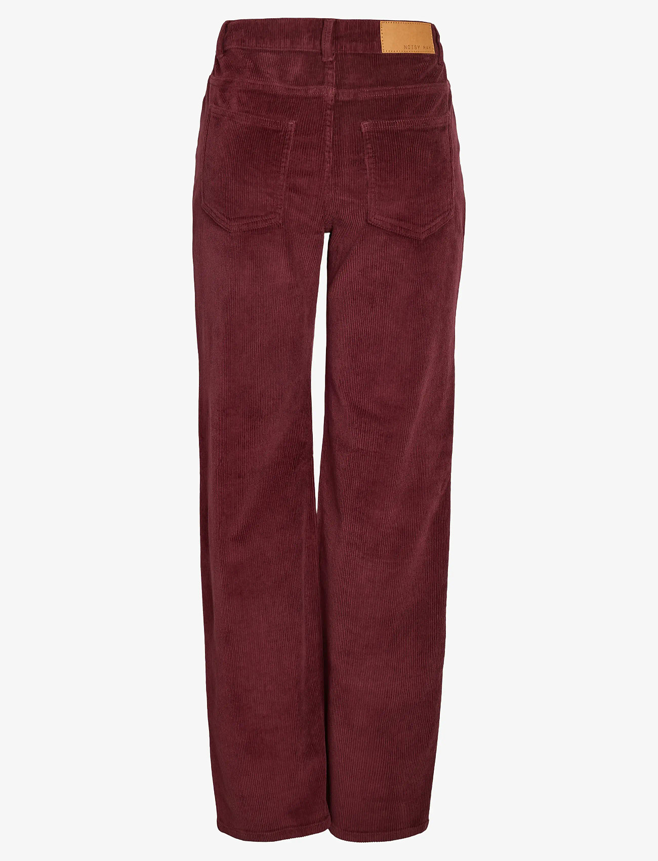 NOISY MAY - NMCORD YOLANDA NW WIDE LEG CORDUROY - pantalons larges - windsor wine - 2