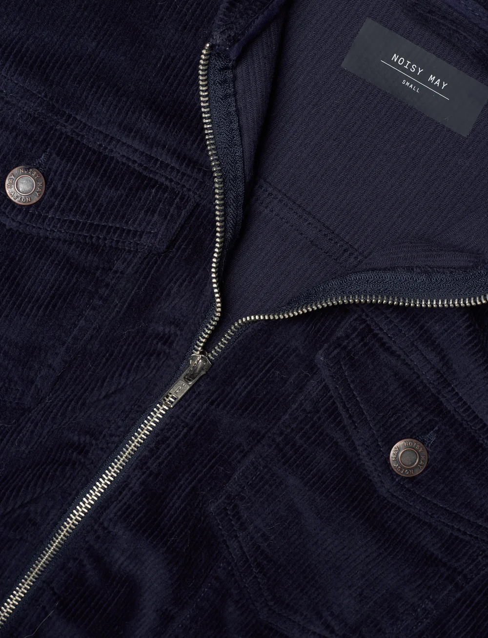 NOISY MAY - NMCORD JADE L/S BOMBER CORDUROY JACKET - bomberjakker - navy blazer - 2