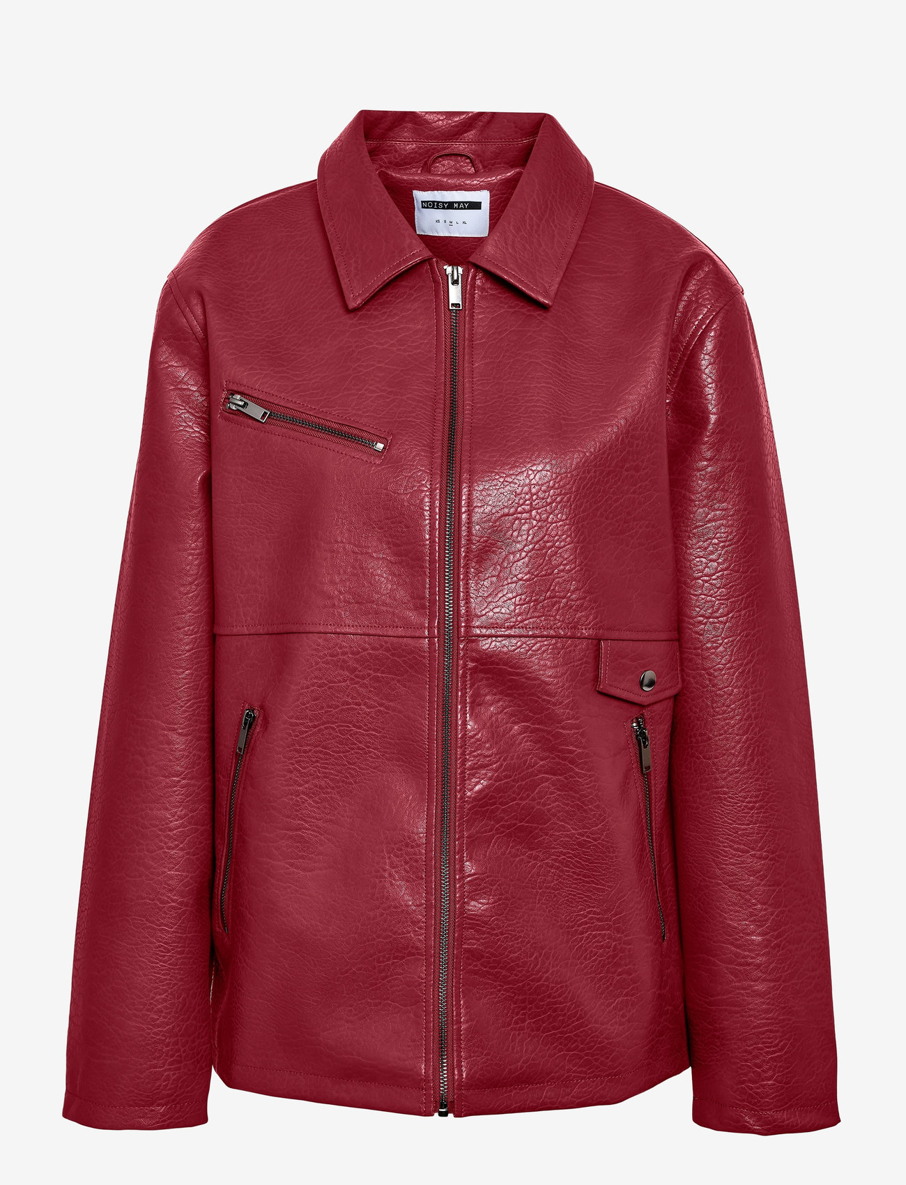 NOISY MAY - NMGWEN PU JACKET - lederjacken - spiced apple - 1