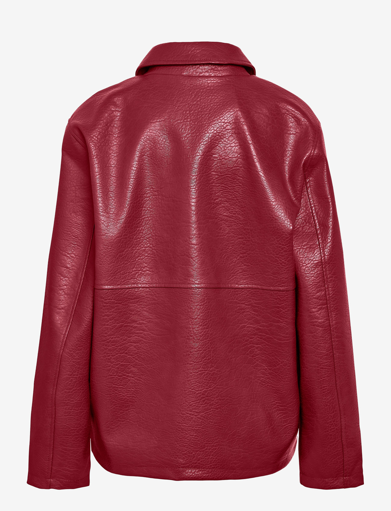 NOISY MAY - NMGWEN PU JACKET - lederjacken - spiced apple - 2