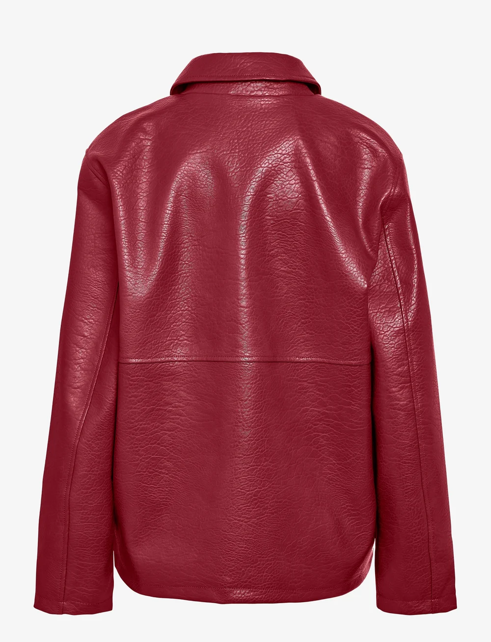 NOISY MAY - NMGWEN PU JACKET - lederjacken - spiced apple - 2