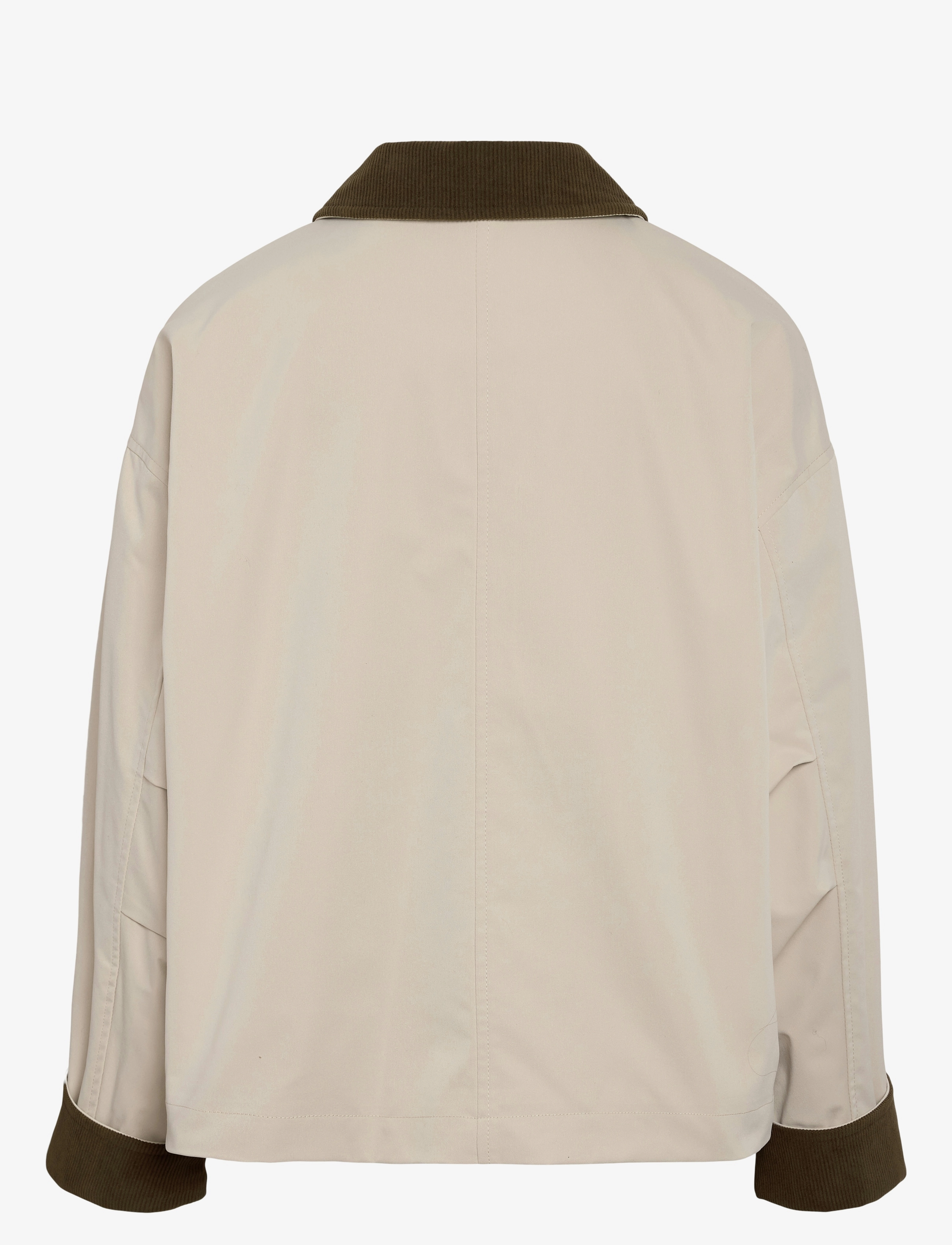 NOISY MAY - NMNORA CORDUROY COLLAR JACKET NOOS - silver lining - 2