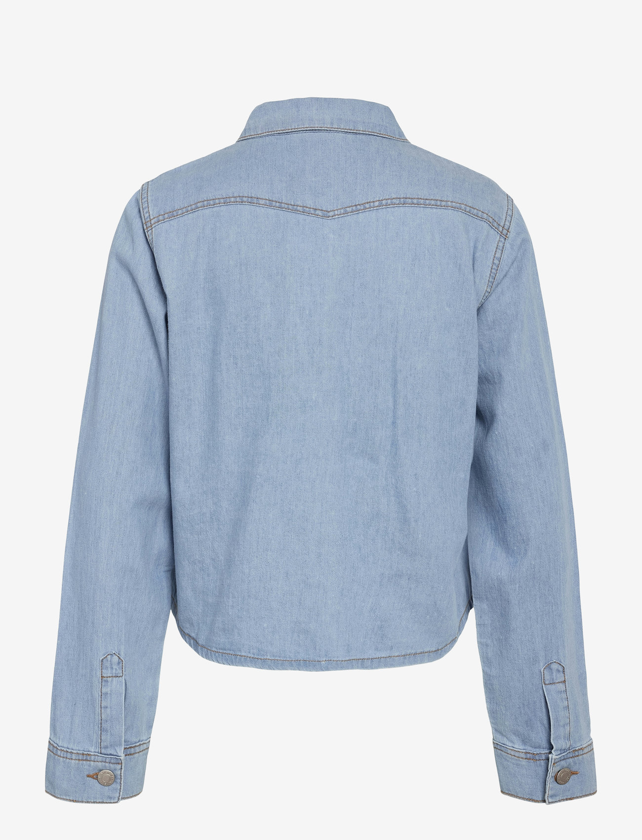 NOISY MAY - NMSELVI L/S REGULAR SHIRT AZ413LB S* - light blue denim - 2