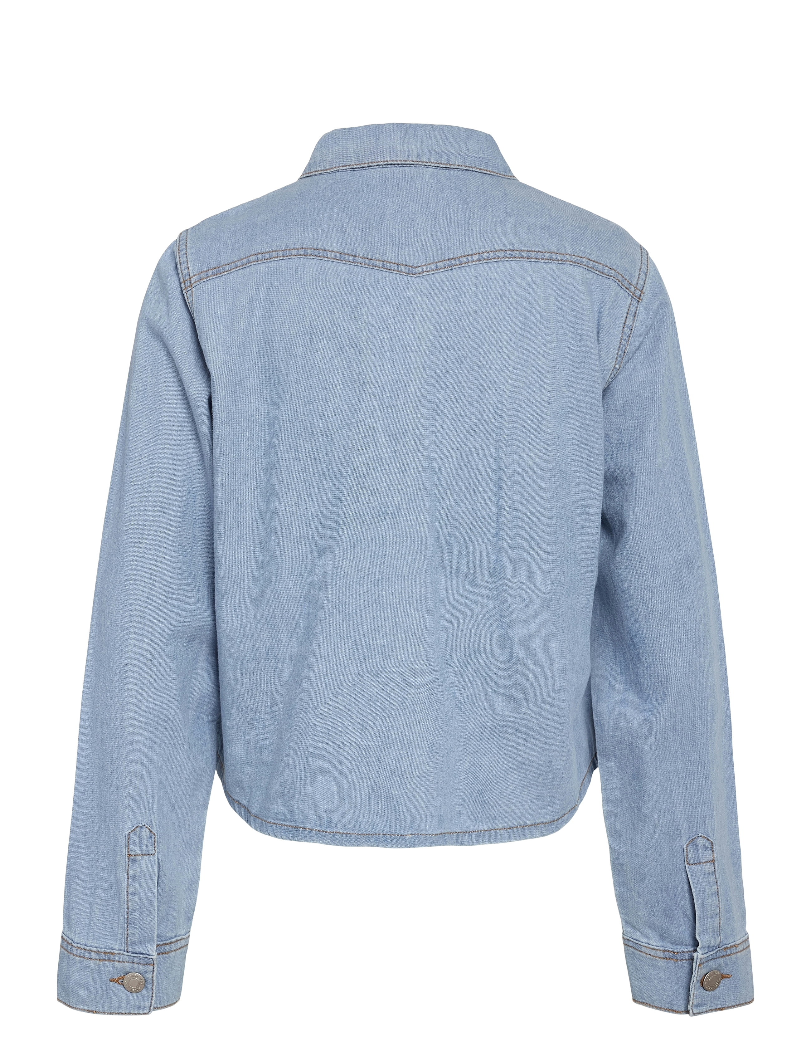 NOISY MAY - NMSELVI L/S REGULAR SHIRT AZ413LB S* - light blue denim - 2