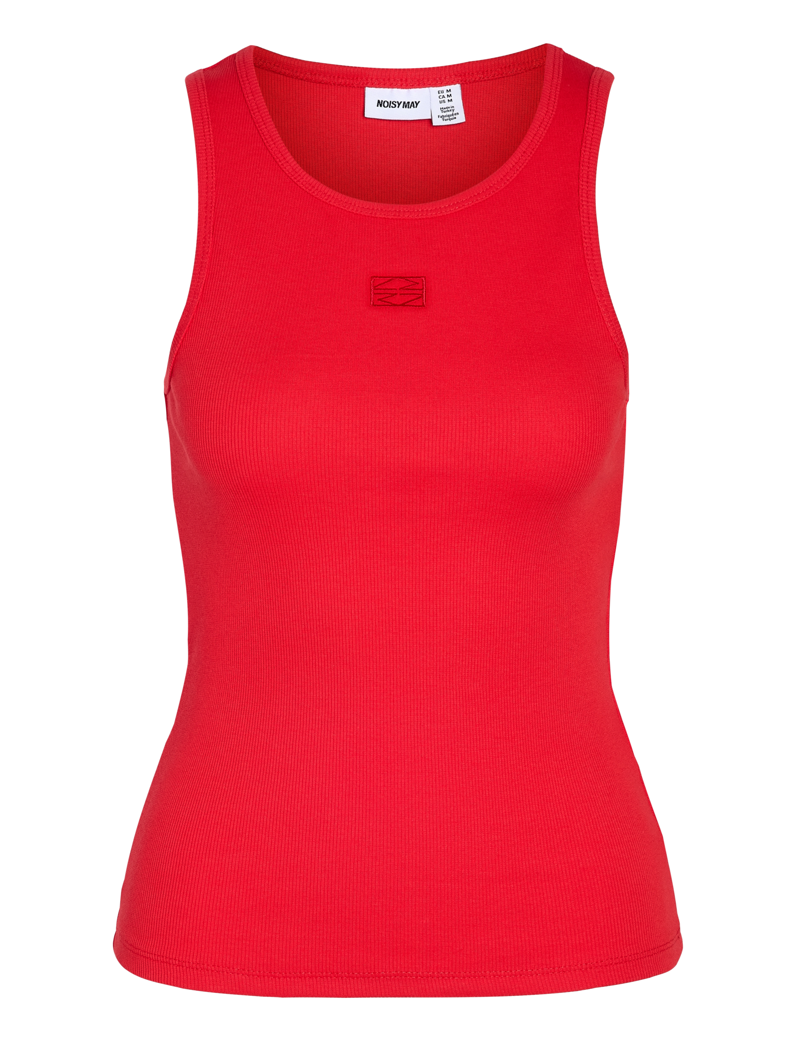 NOISY MAY NMMAYA S/L REGULAR TANK TOP NOOS - Kleidung - TOMATO / red