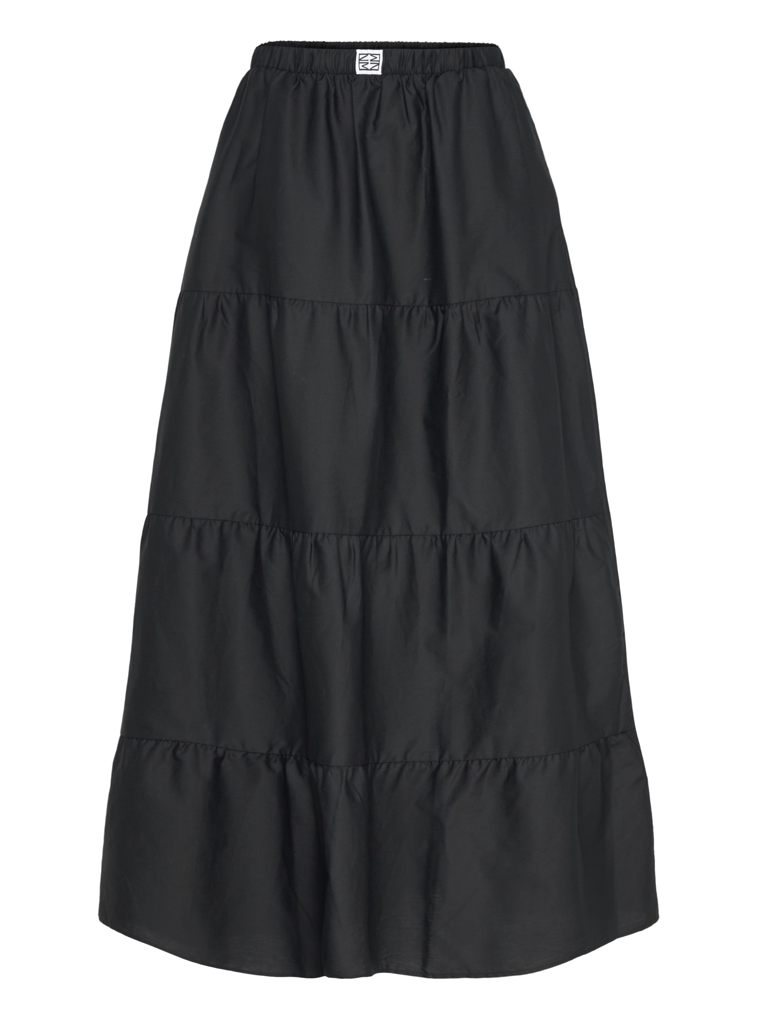 NOISY MAY Nmfreja Popeline Maxi Rock Wvn Schwarz - XS - Damen