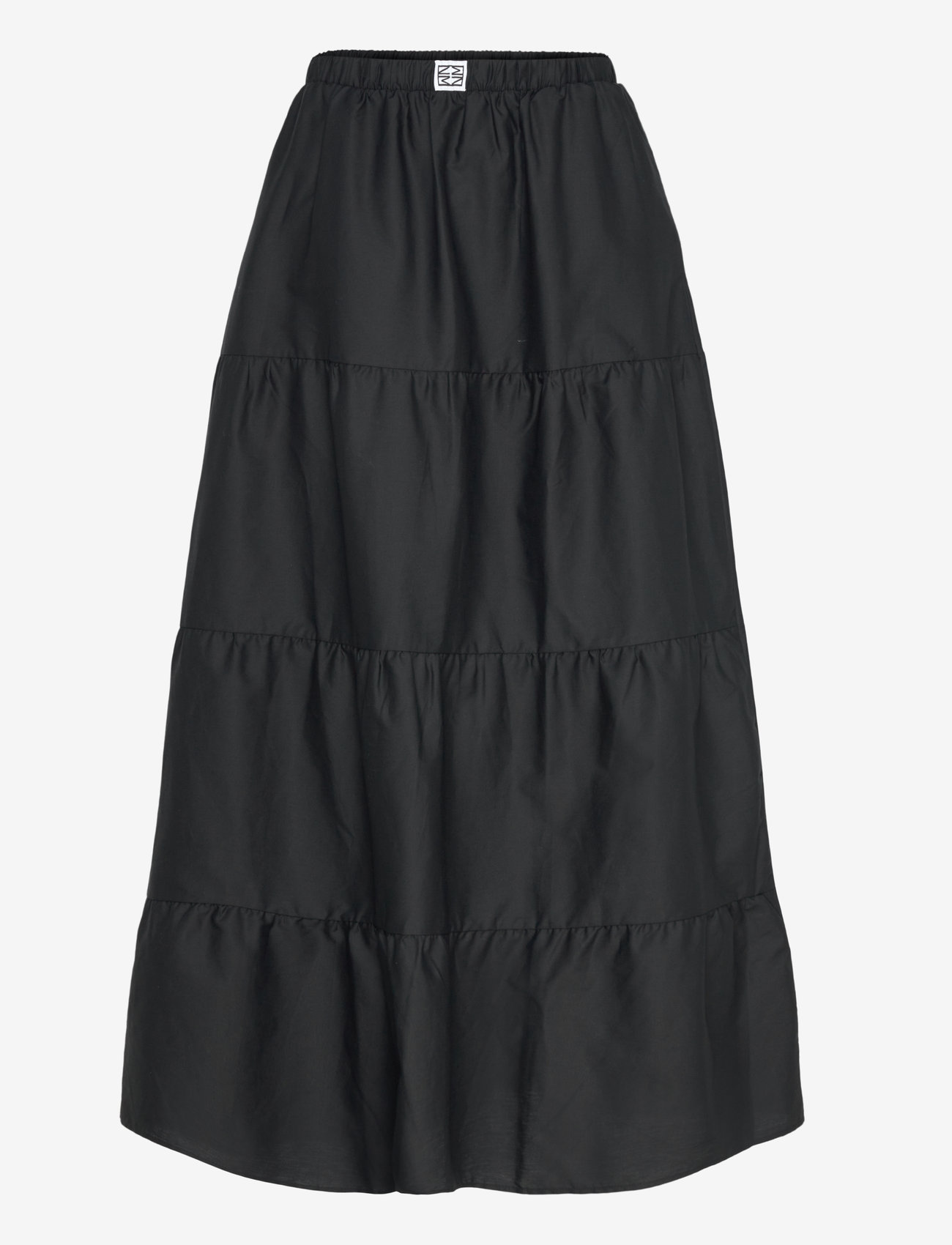 NOISY MAY - NMFREJA POPELINE MAXI SKIRT WVN - maxi nederdele - black - 1
