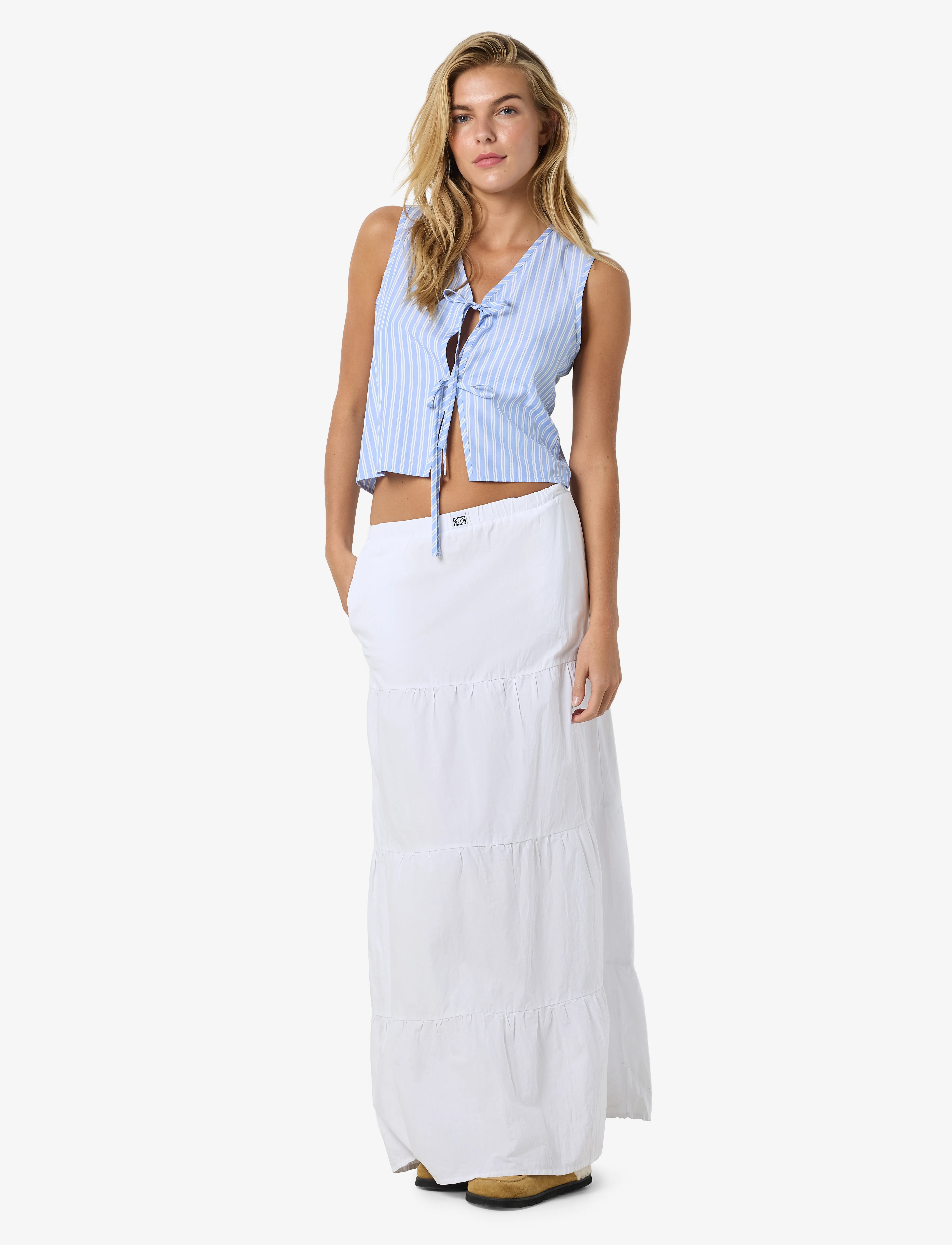 Nmfreja Popeline Maxi Skirt Wvn 2