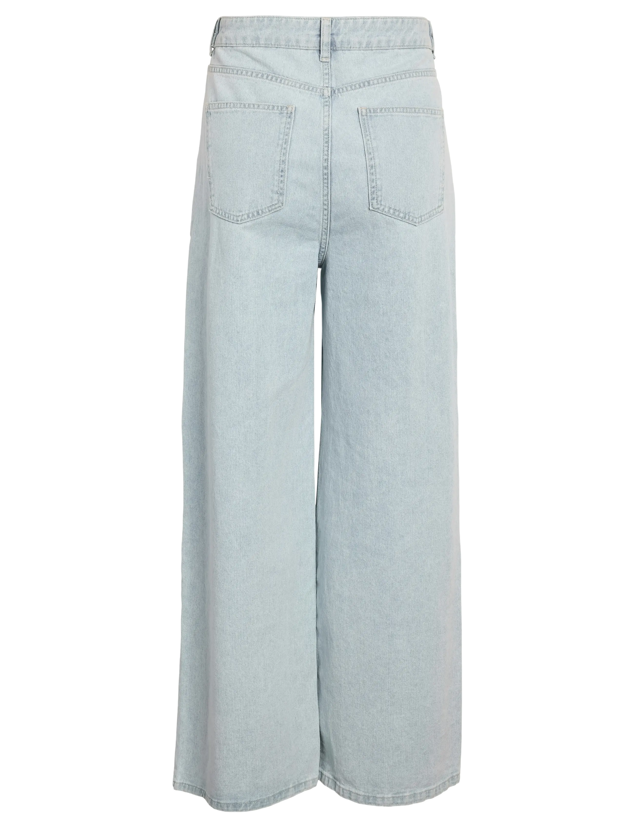 NOISY MAY - NMSEWA HW WIDE JEANS EN014LB SK - light blue denim - 2