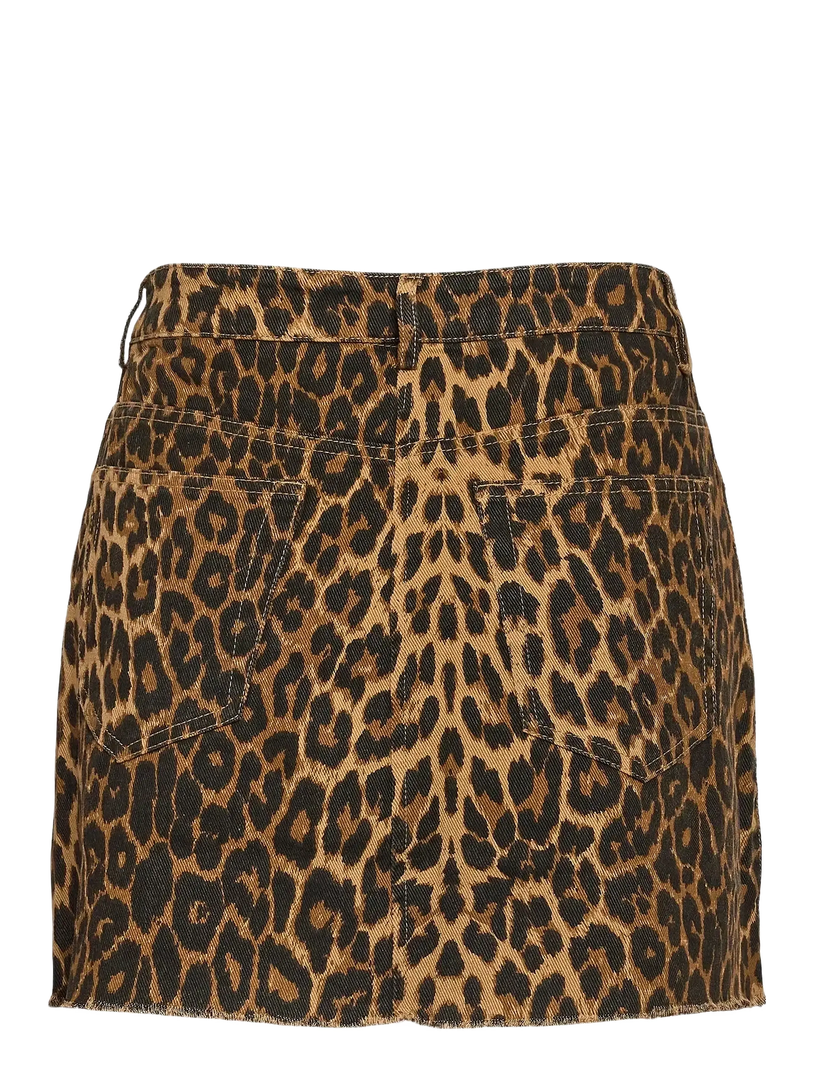 NOISY MAY - NMANNEKE NW LEO SHORT SKIRT - die niedrigsten preise - black - 1