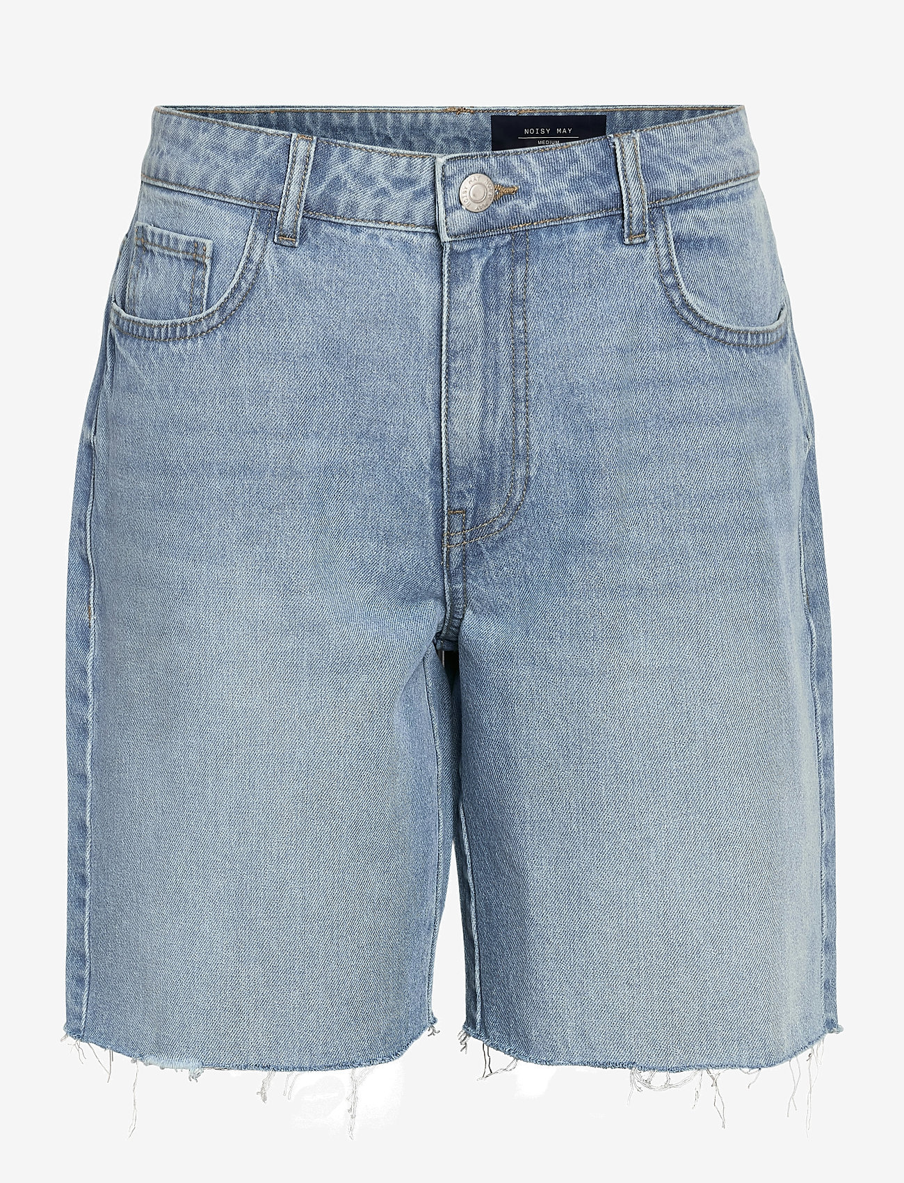 NOISY MAY - NMHOLLA NW LOOSE SHORTS AZ425LB NOOS - jeansshorts - light blue denim - 1