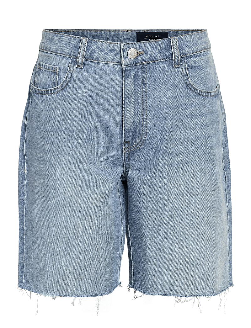 NOISY MAY - NMHOLLA NW LOOSE SHORTS AZ425LB NOOS - jeansshorts - light blue denim - 1