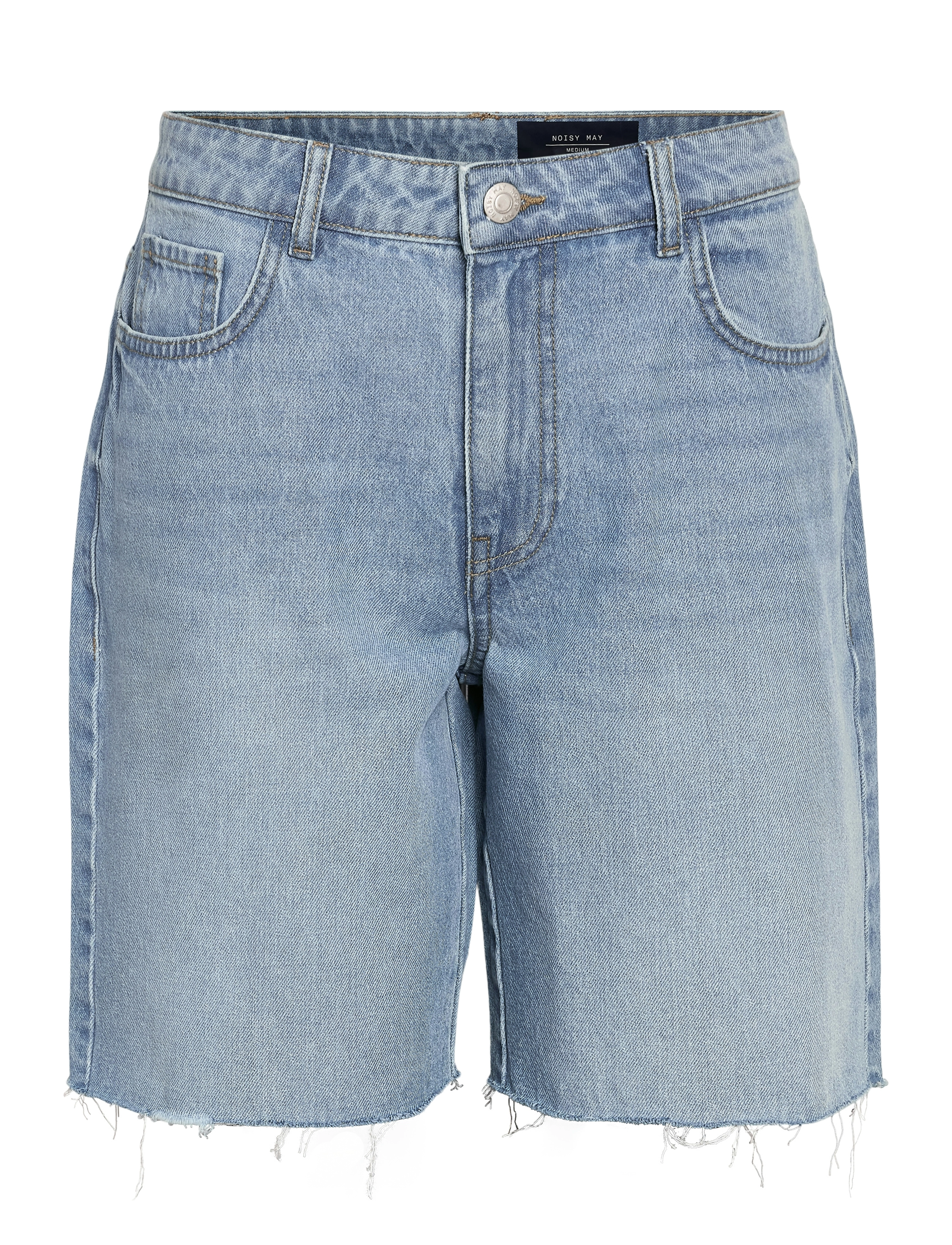NOISY MAY - NMHOLLA NW LOOSE SHORTS AZ425LB NOOS - jeansshorts - light blue denim - 1