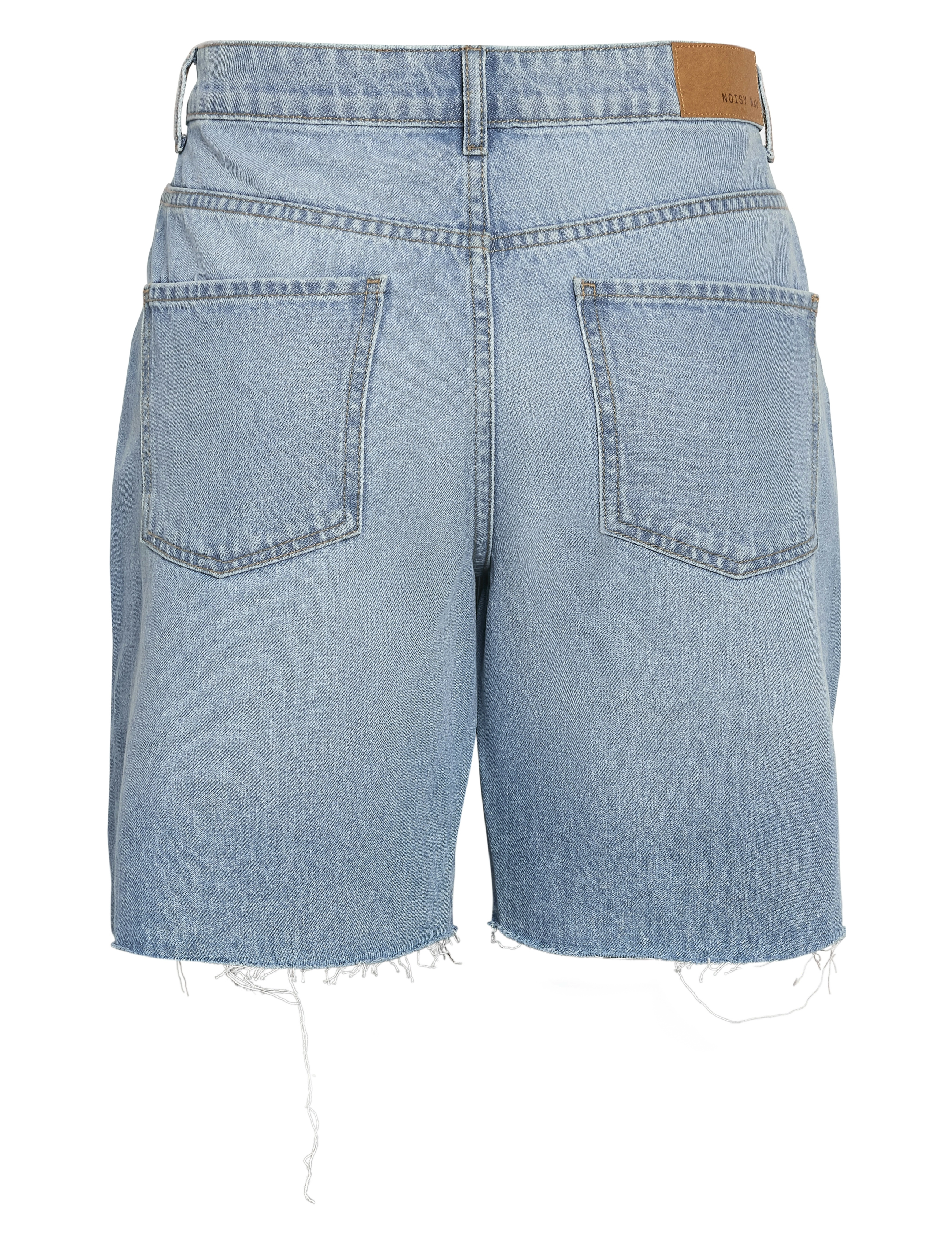 NOISY MAY - NMHOLLA NW LOOSE SHORTS AZ425LB NOOS - jeansshorts - light blue denim - 2