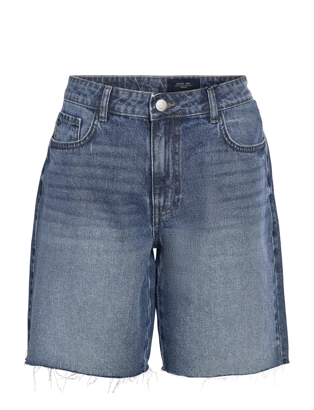 NOISY MAY NMHOLLA NW LOOSE SHORTS AZ426MB NOOS - Clothing - MEDIUM BLUE DENIM / blue