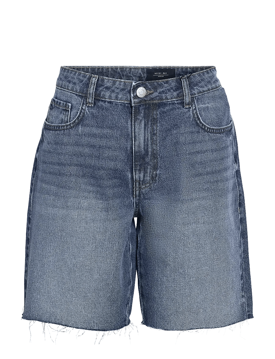 NOISY MAY - NMHOLLA NW LOOSE SHORTS AZ426MB NOOS - jorts - medium blue denim - 1