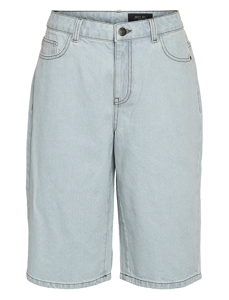 NOISY MAY - NMNUSTY NM LOOSE WORKER SHORT VI542LB - jorts - light blue denim - 0