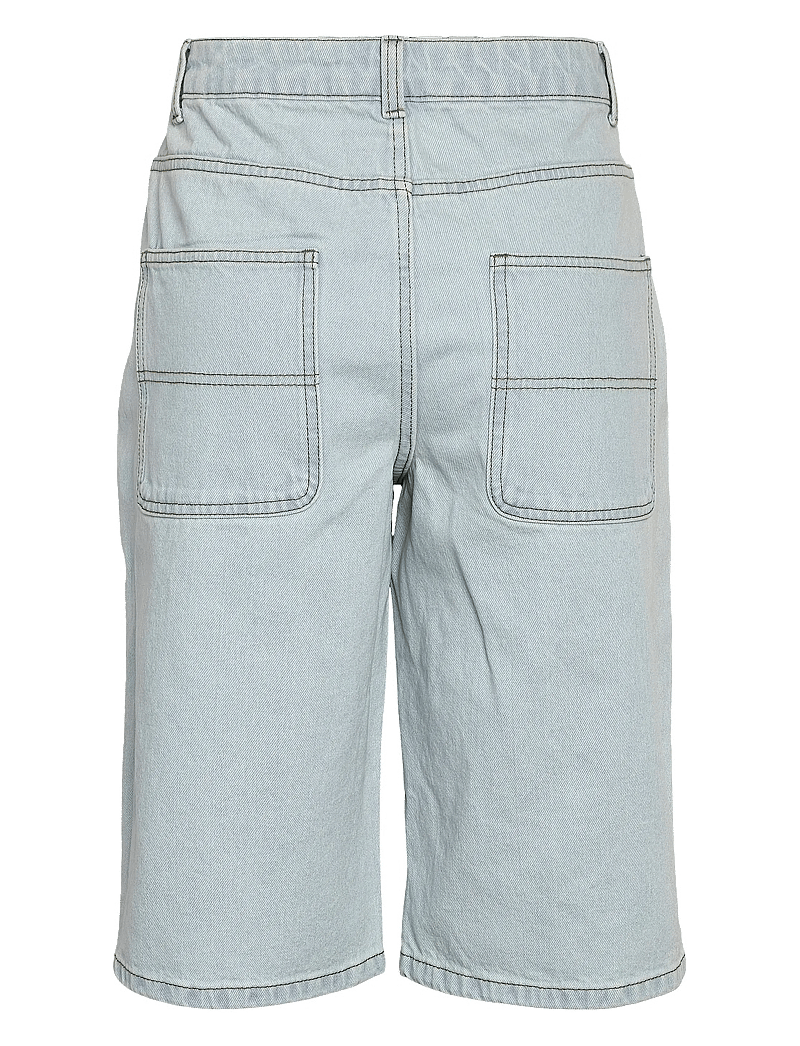 NOISY MAY - NMNUSTY NM LOOSE WORKER SHORT VI542LB - jorts - light blue denim - 1