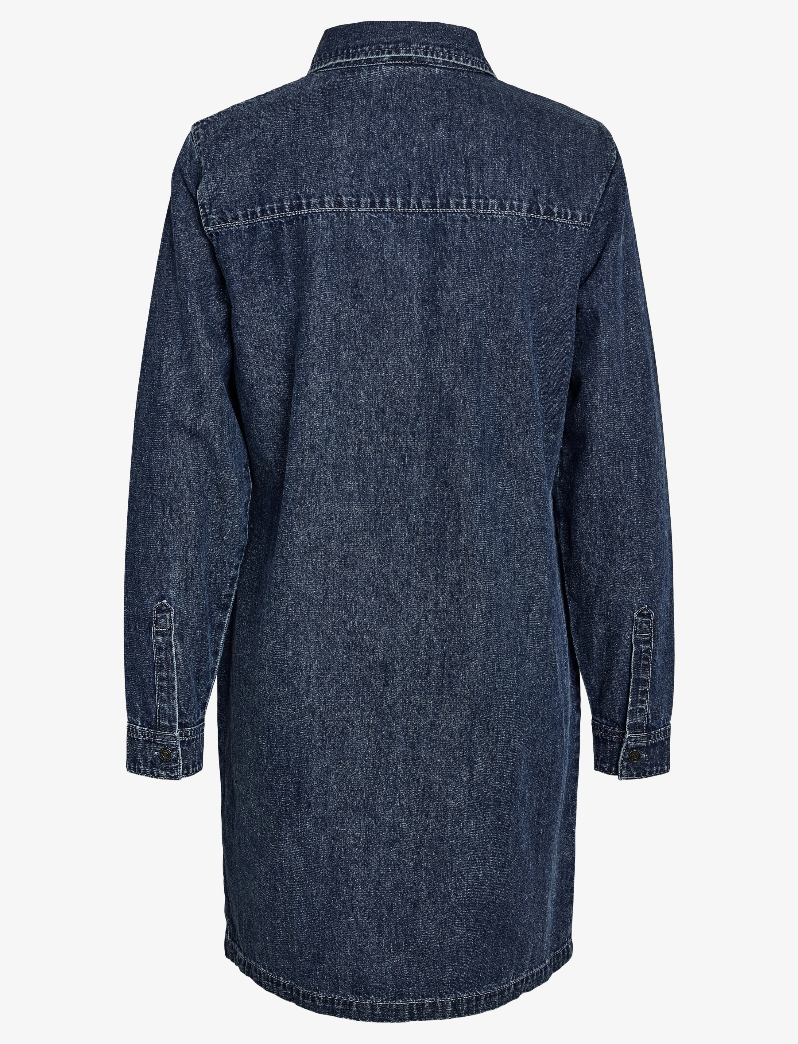 NOISY MAY - NMNEW SIGNE L/S DENIM DRESS VI002MB NOOS - jeanskleider - medium blue denim - 2