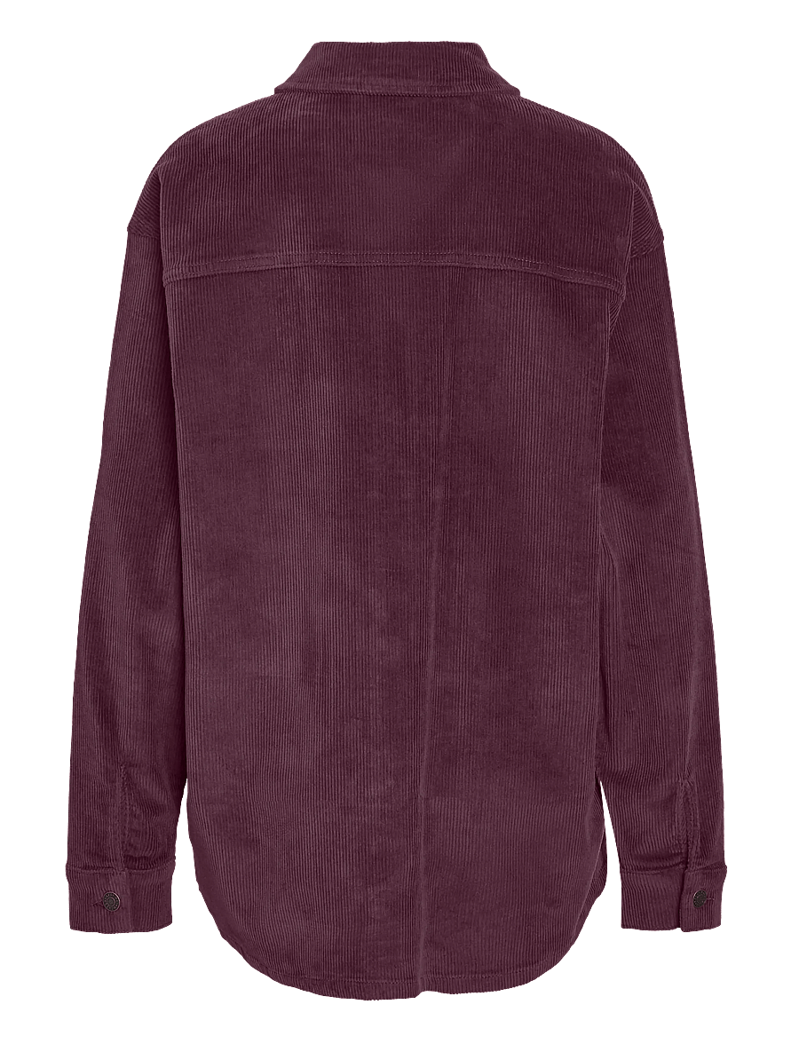 NOISY MAY - NMCORD ALVA L/S SHACKET NOOS - frühlingsjacken - fig - 1