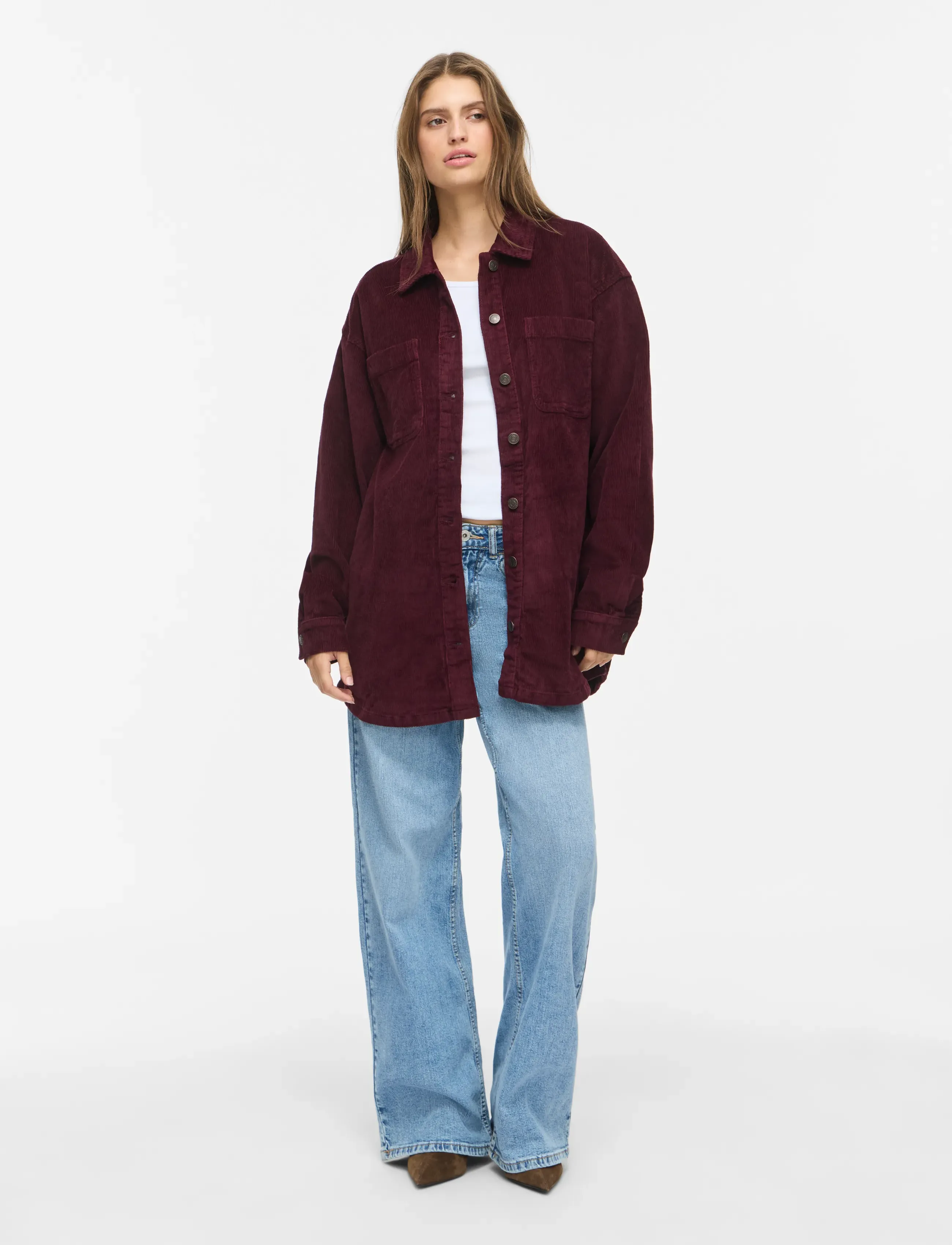 NOISY MAY - NMCORD ALVA L/S SHACKET NOOS - kevadjakid - fig - 4