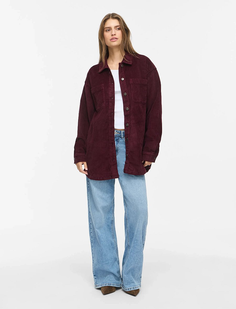 NOISY MAY - NMCORD ALVA L/S SHACKET NOOS - tunna jackor - fig - 4