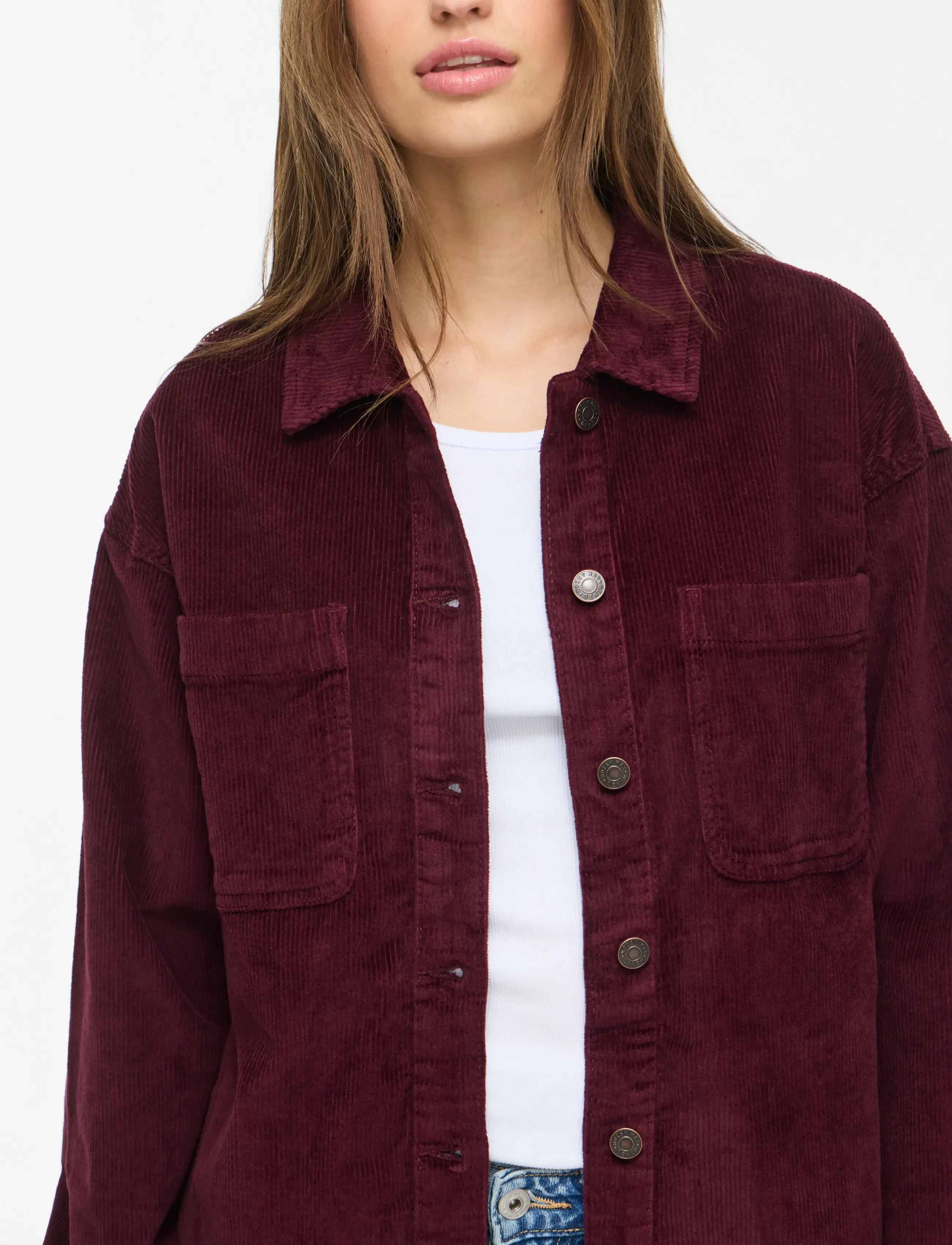 NOISY MAY - NMCORD ALVA L/S SHACKET NOOS - kevadjakid - fig - 5