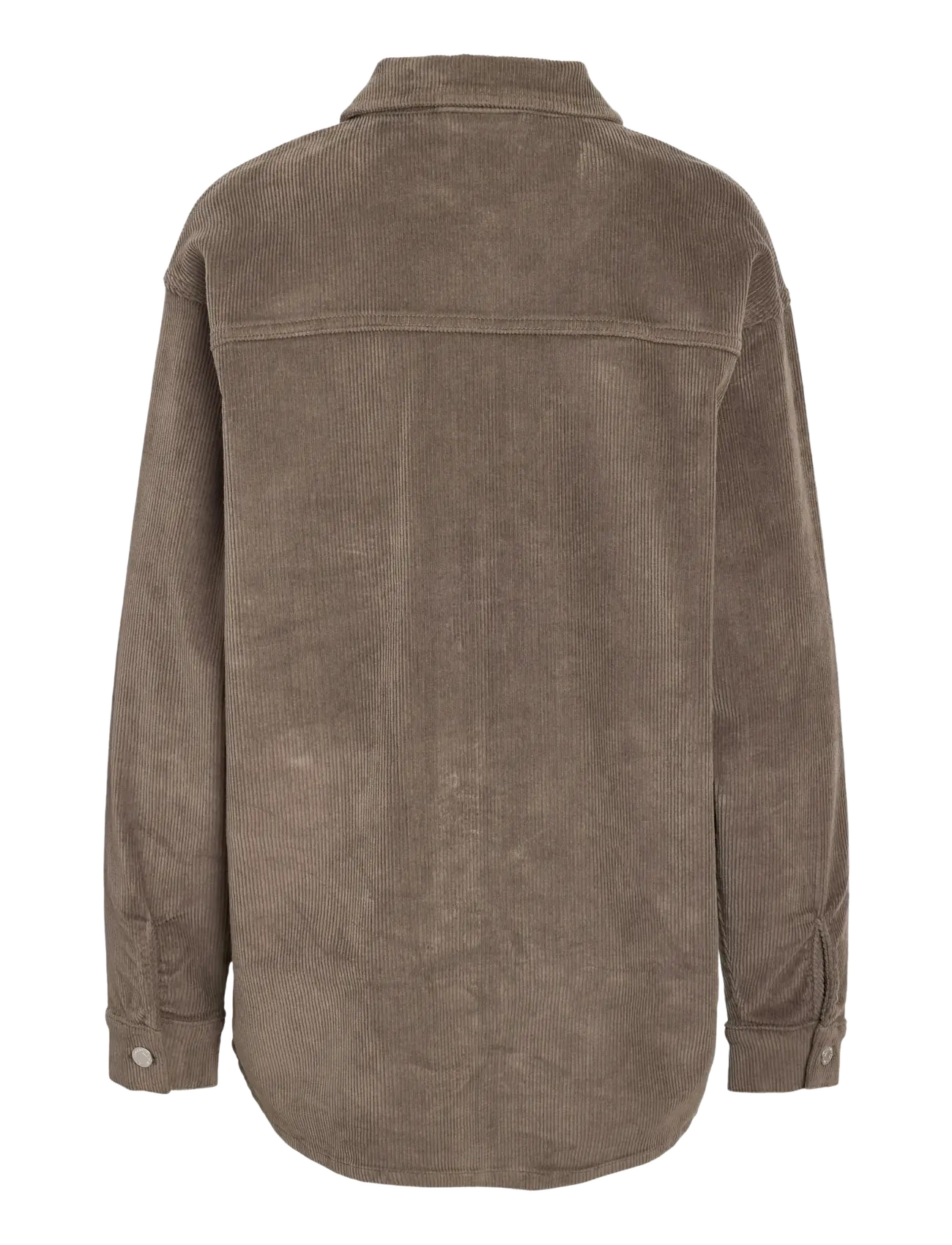 NOISY MAY - NMCORD ALVA L/S SHACKET NOOS - kevadjoped - morel - 2