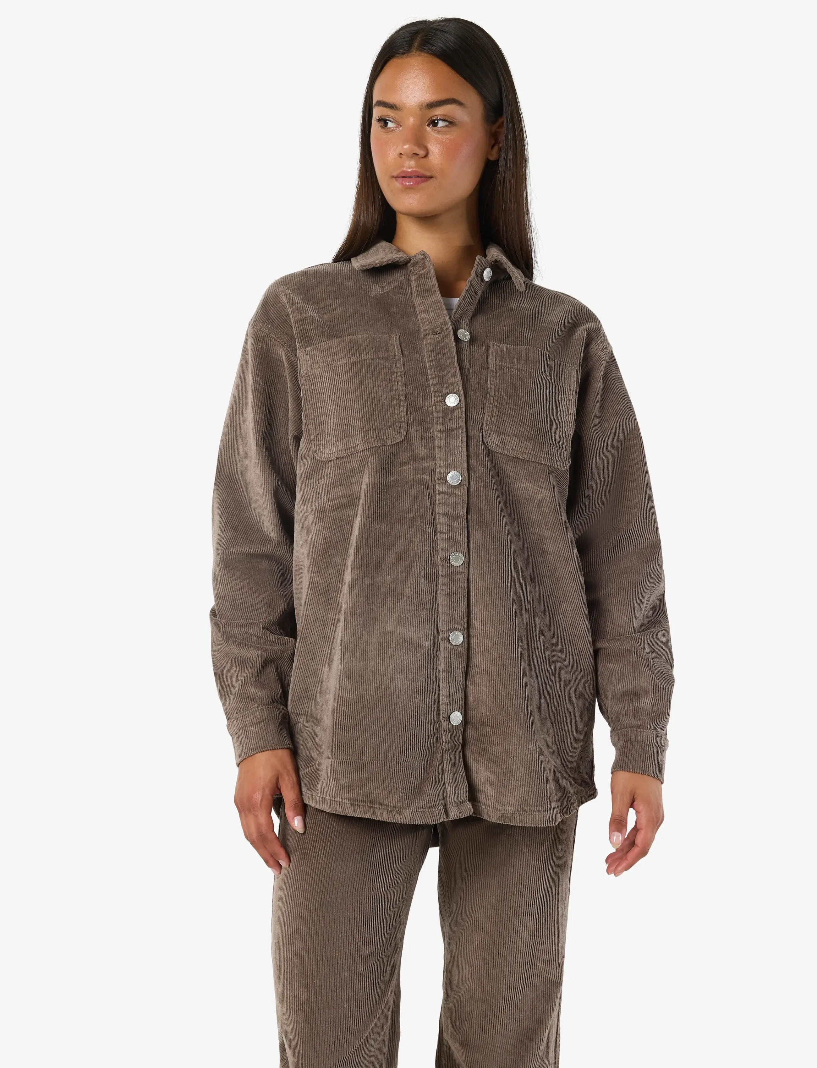 Nmcord Alva L/S Shacket Noos 4