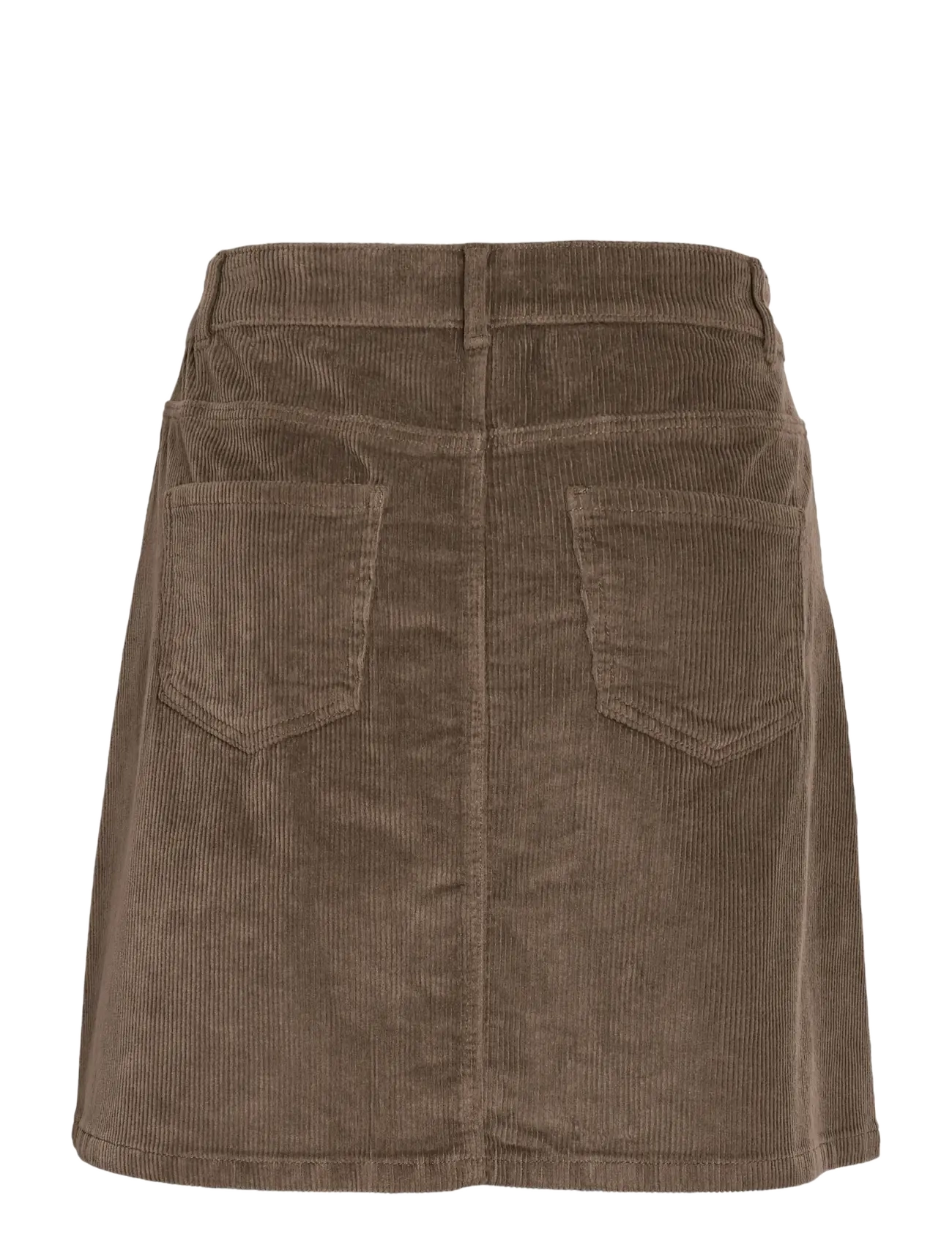NOISY MAY - NMRONNIE NW A SHAPE SKIRT CORDUROY NOOS - korte rokken - morel - 2