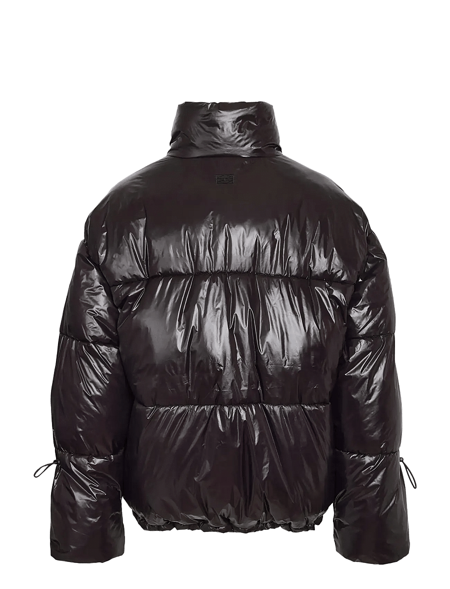 NOISY MAY - NMALLIE SHINY PUFFER NOOS - winterjacken - black - 2