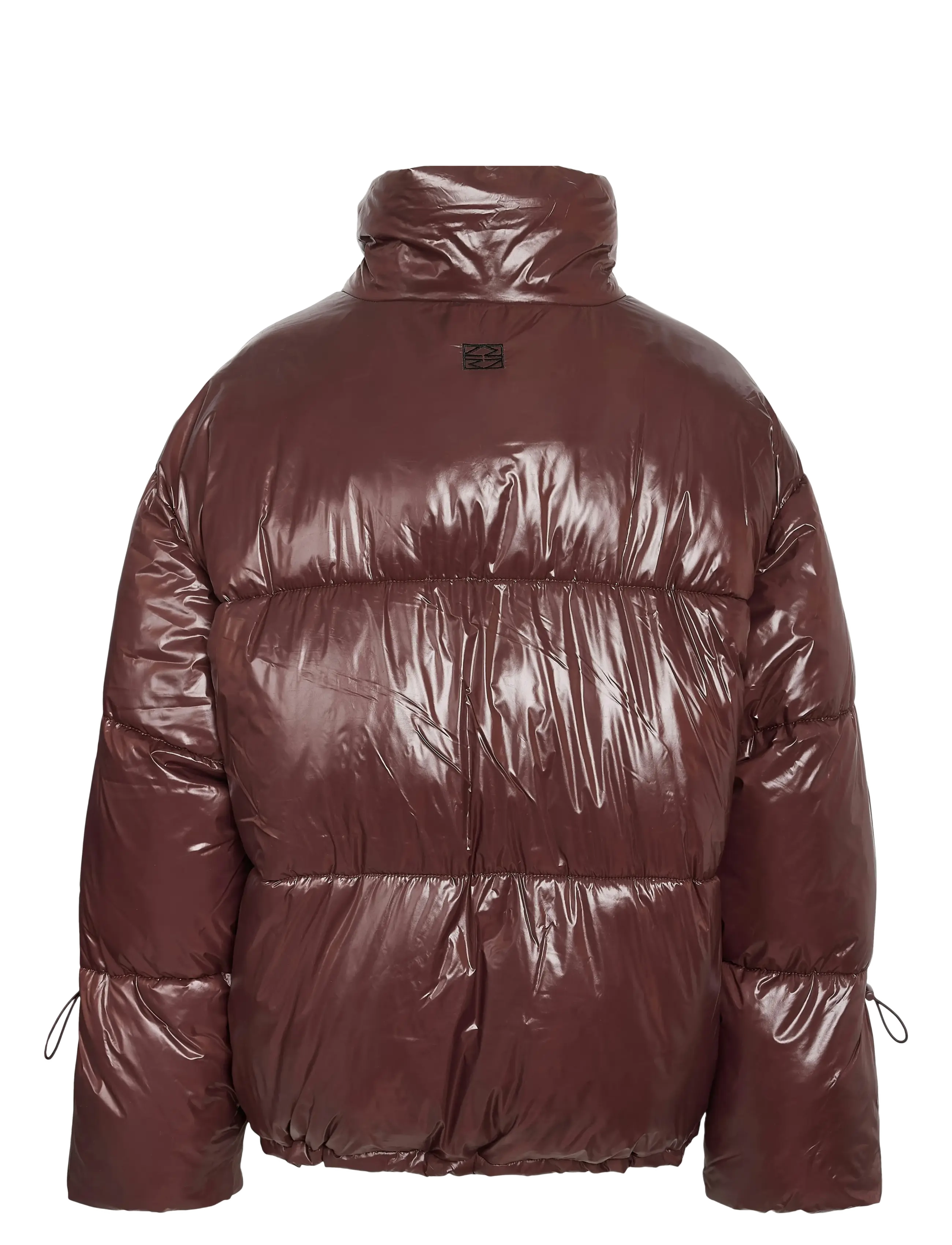 NOISY MAY - NMALLIE SHINY PUFFER NOOS - winter jacket - french roast - 2