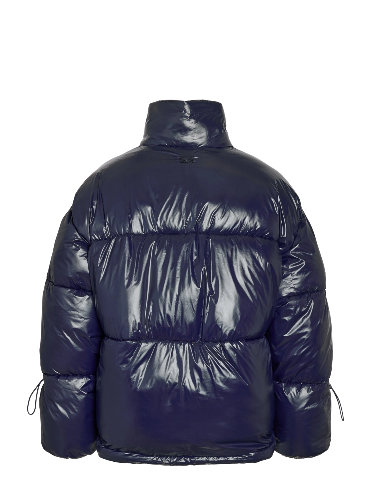 NOISY MAY - NMALLIE SHINY PUFFER NOOS - vinterjakker - navy blazer - 2