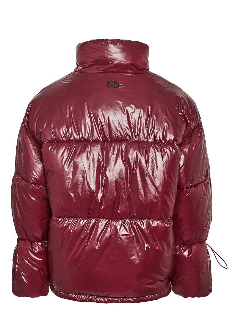 NOISY MAY - NMALLIE SHINY PUFFER NOOS - winterjassen - windsor wine - 2